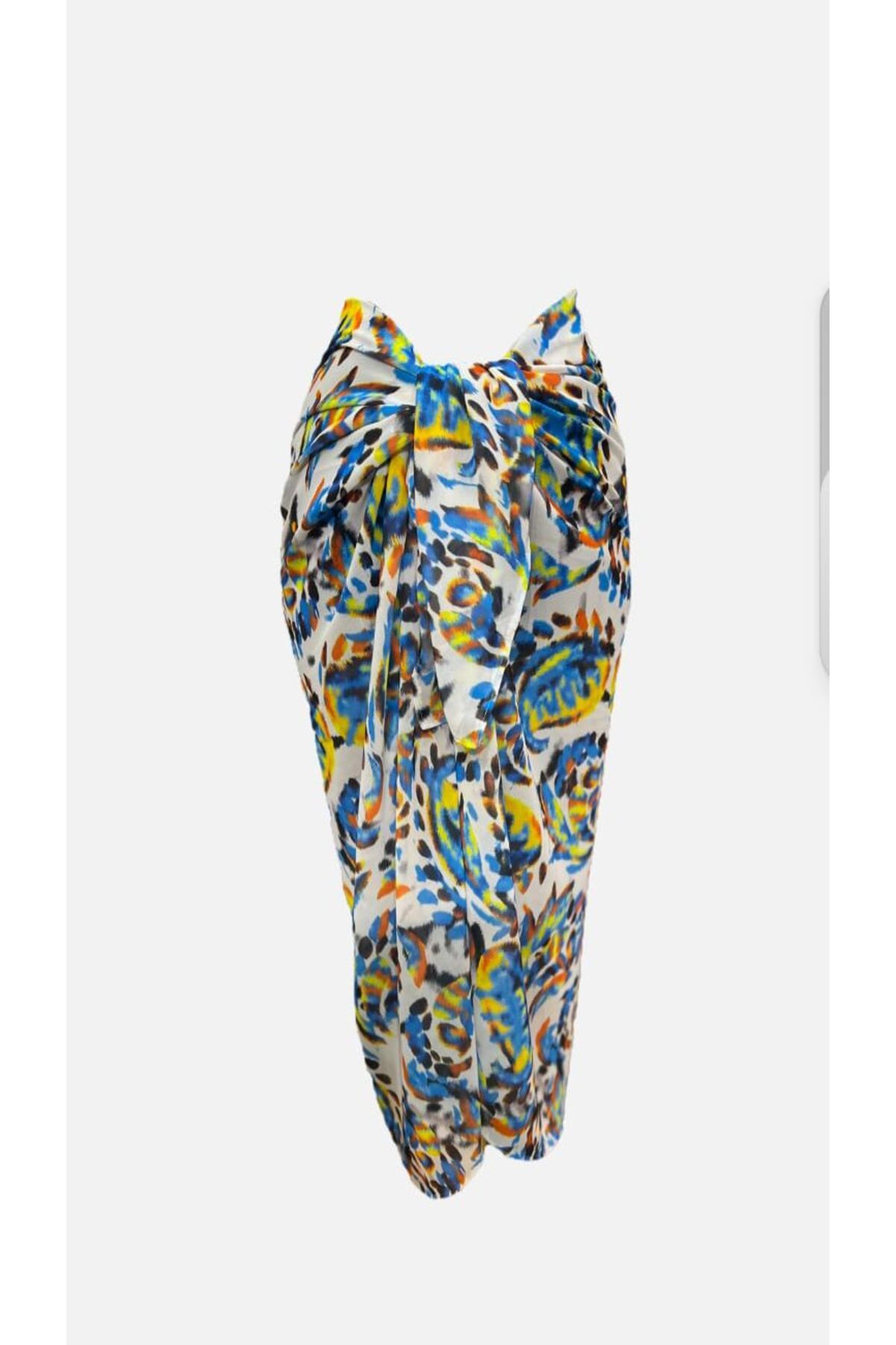 Niceboutique Belden Bağlamalı Şifon Pareo (150cmx100cm)