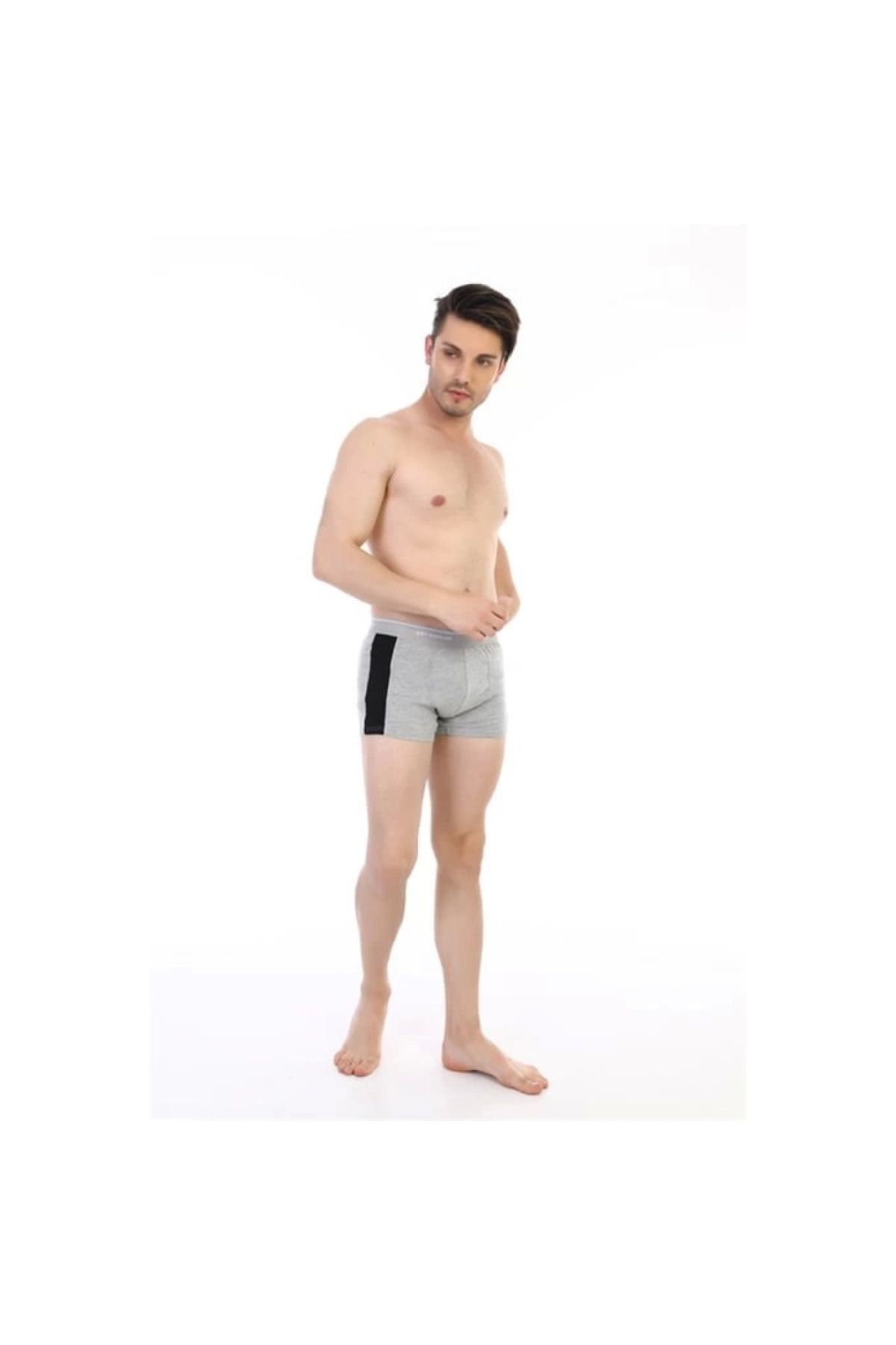 Narnuga Çift Kaplan 850 Biyeli Likralı Erkek Boxer