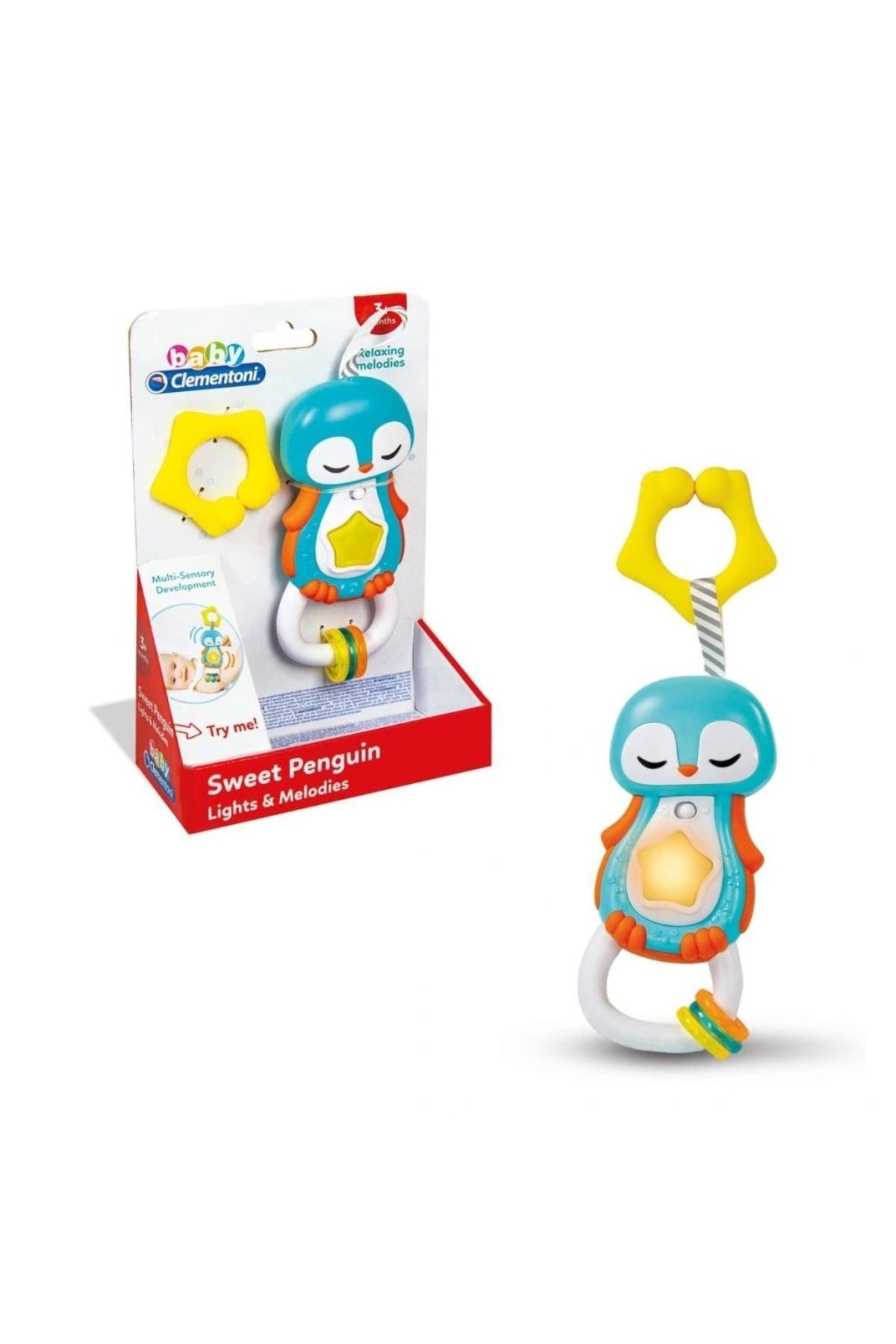 OurStyles 17331 Baby - İNteraktif Penguen Oyuncak +6 Ay - Şık Ve Zarif Tasarım
