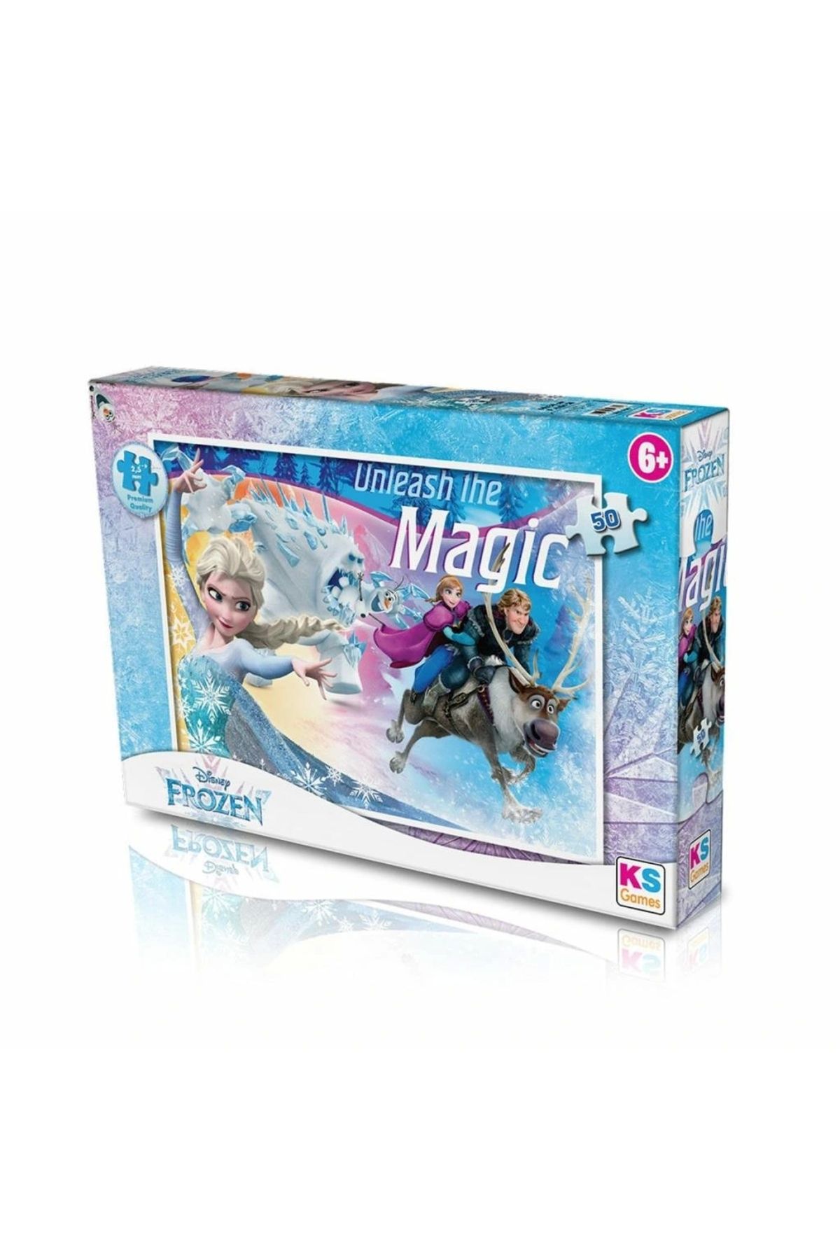 OurStyles FRZ709 Frozen 50 Parça Çocuk Puzzle -KS Puzzle