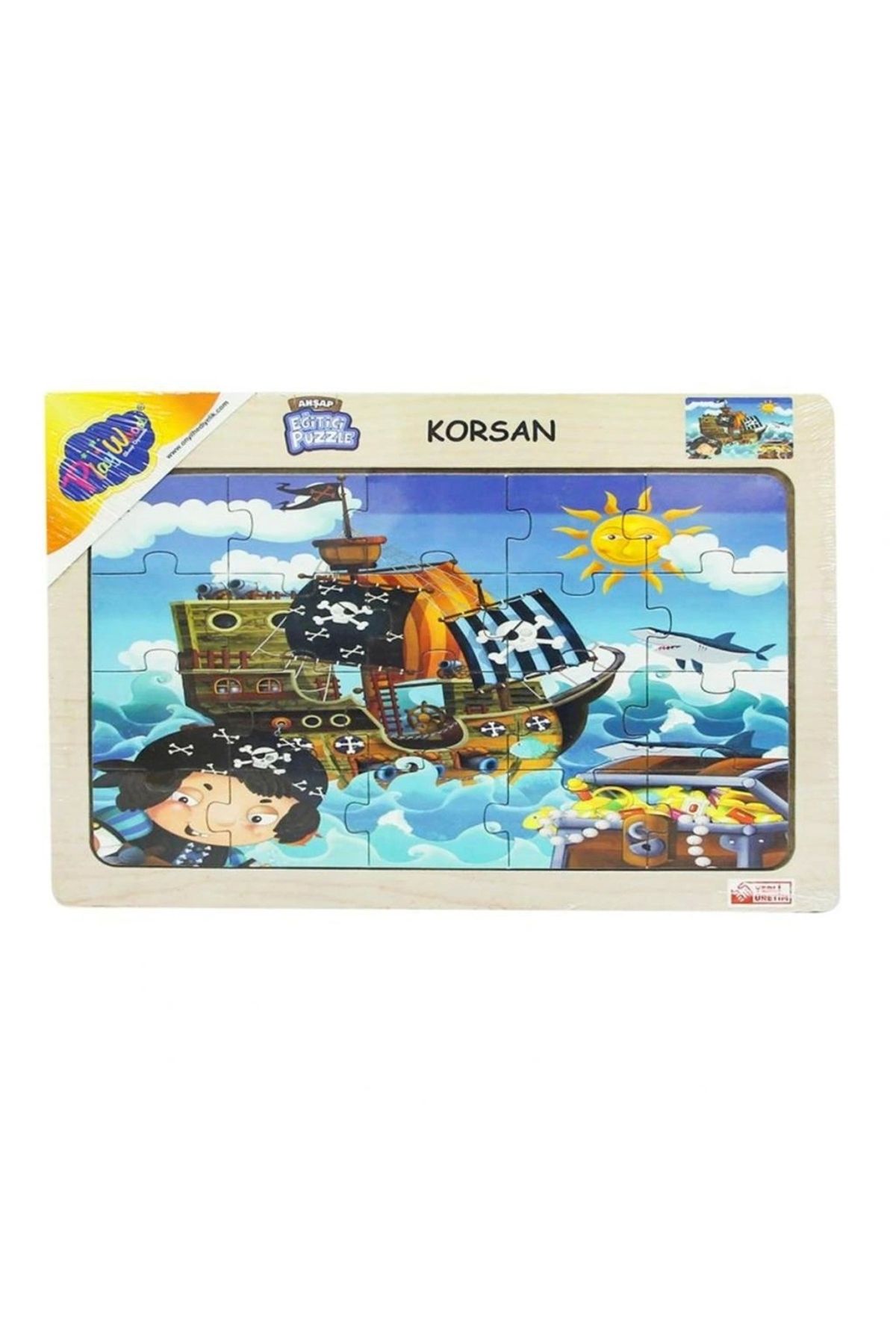 OurStyles 53/54/55/56 AHŞAP EĞİT.PUZZLE KORSAN