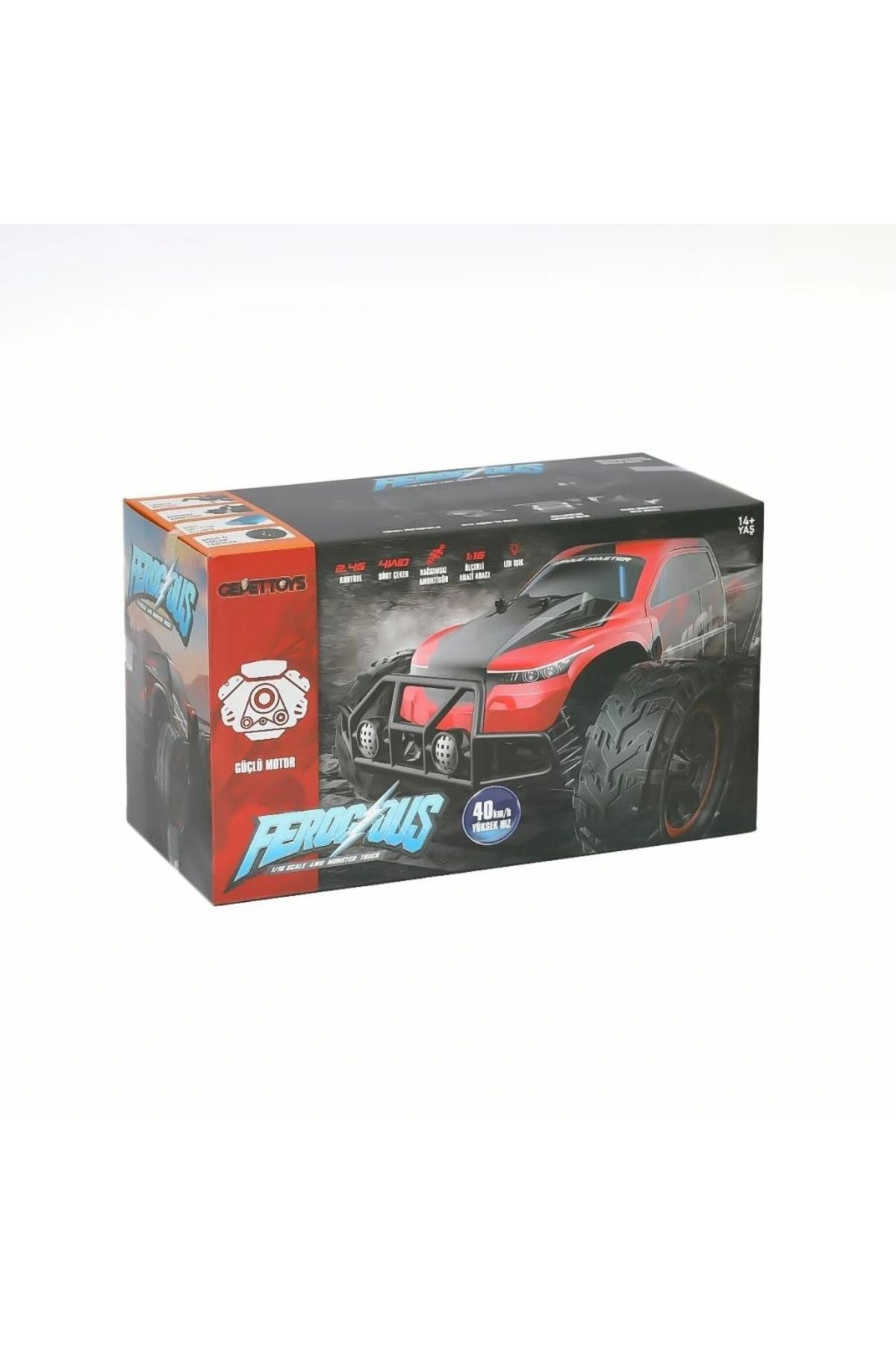 OurStyles K-60 Yüksek Hızlı Araç 40 km/h 1:16 2.4G -Gepettoys
