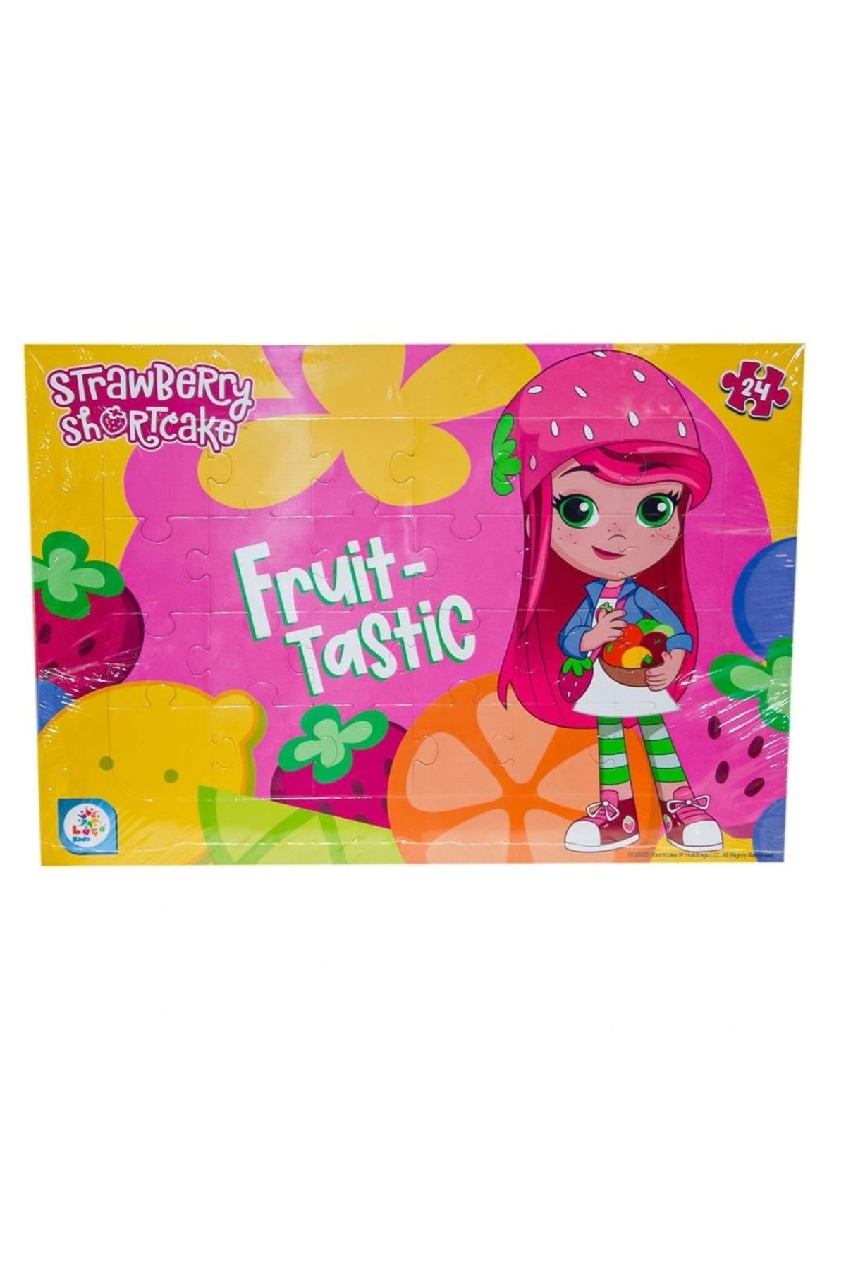 OurStyles CK7862 Çilek Kız 24 Parça Frame Puzzle 1 - Utku Oyuncak