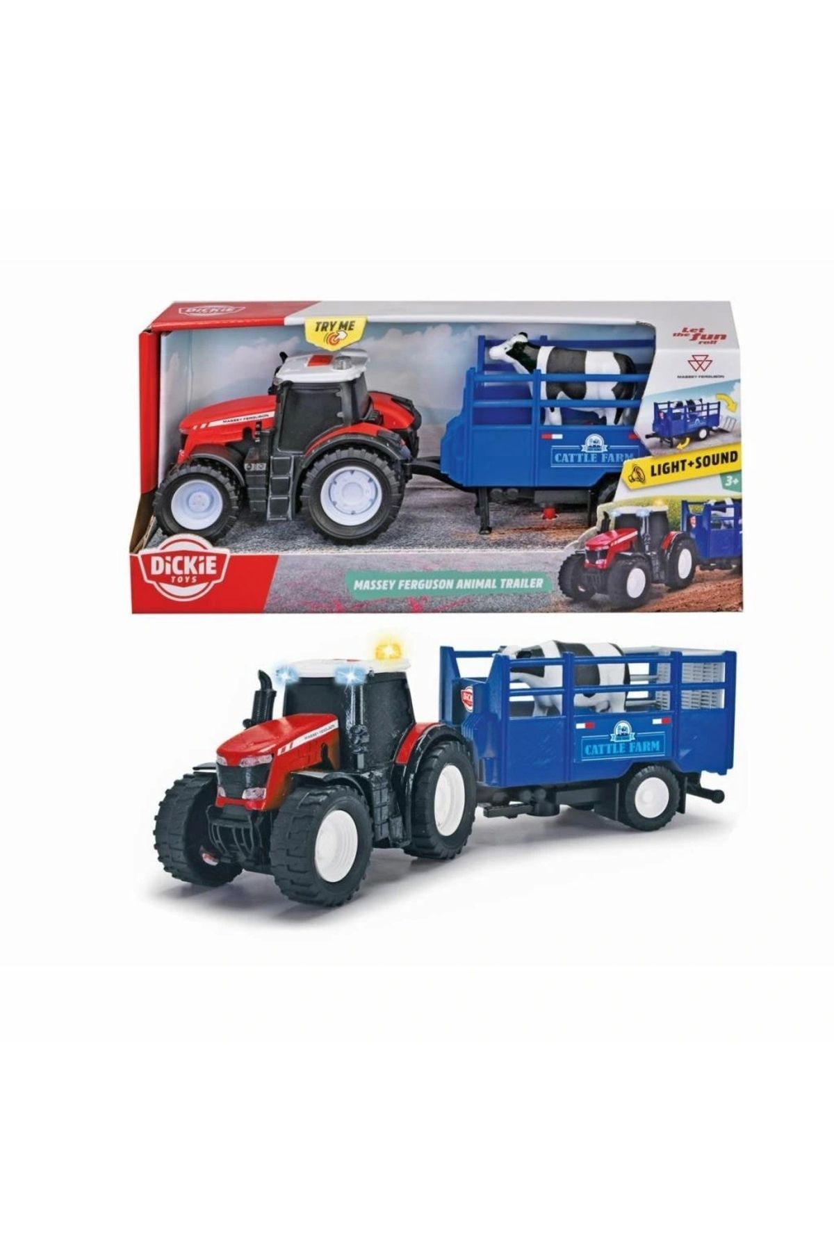 OurStyles 20374003 Massey Ferguson Hayvan Römorku - Simba