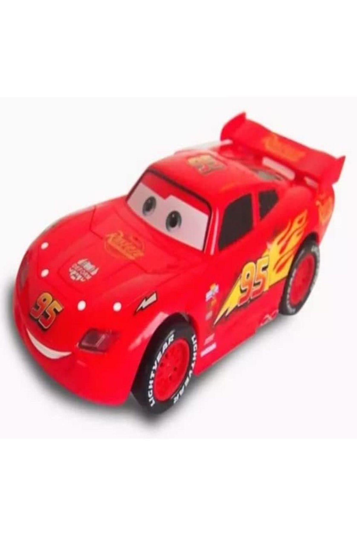 rexa-Robot Transforming Lightning McQueen Remote Controlled Rechargeable Car - Toy 4