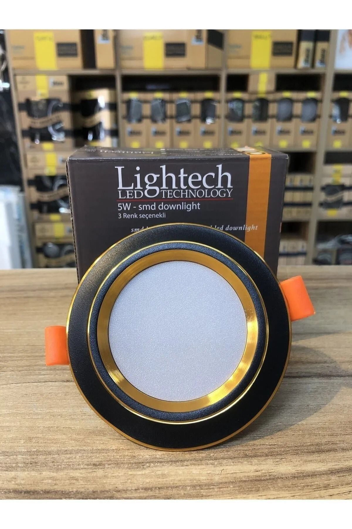 Volea Ambiance 7 Watt 3 Renk LED Spot – Siyah Krom Kasa