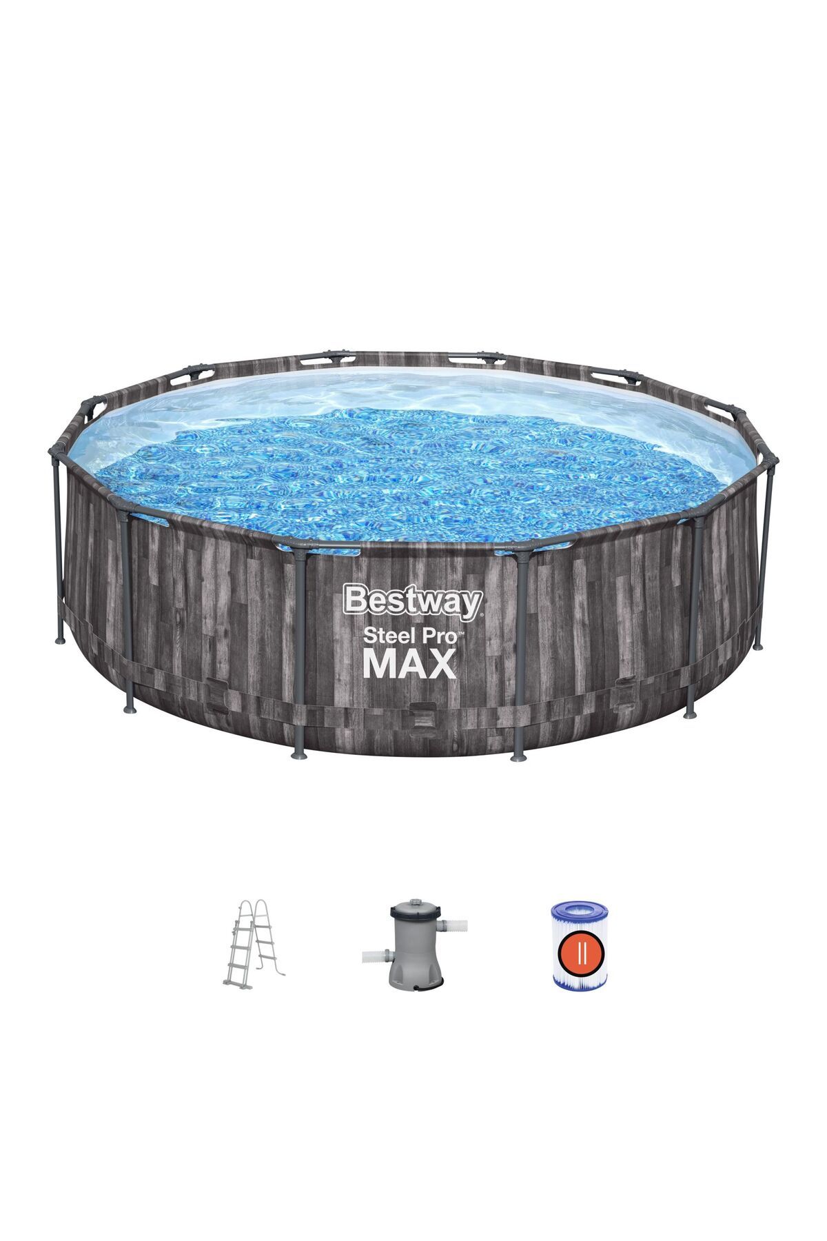 BESTWAY ® 5614x Steel Pro Max™ Yer Üstü Prefabrik Havuz Seti 3,66 M X 1,00 M