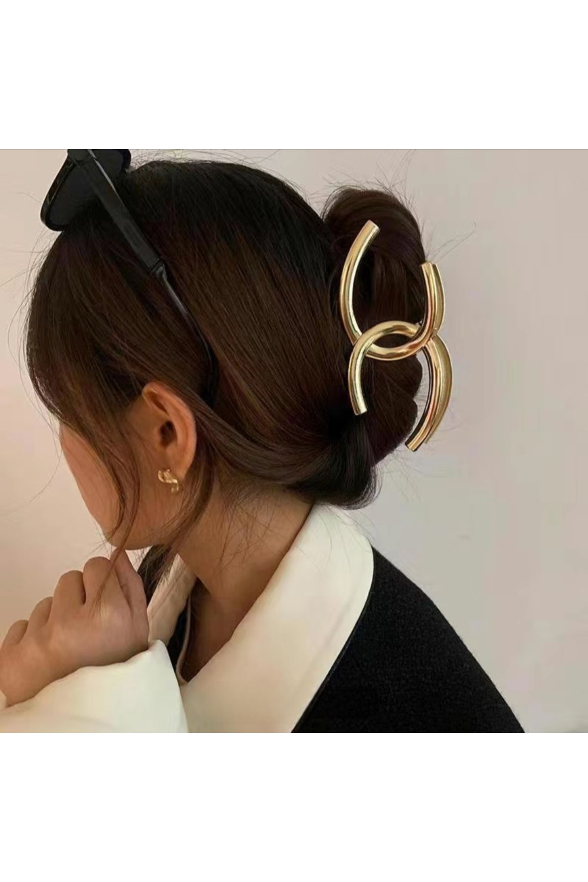 REBORN DESIGN CC Model 10 cm Gold Renk Metal Mandal Toka