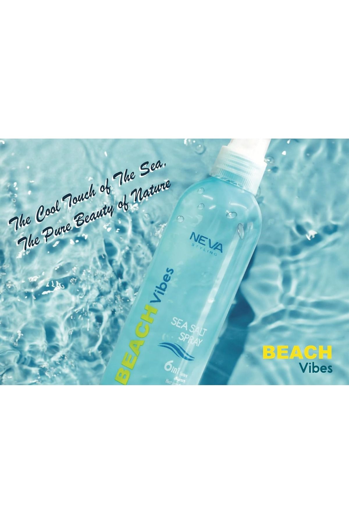Neva-Neva Styling Beach Vibes Sea Salt Spray, 6 in 1 Texture, 200 ml 5