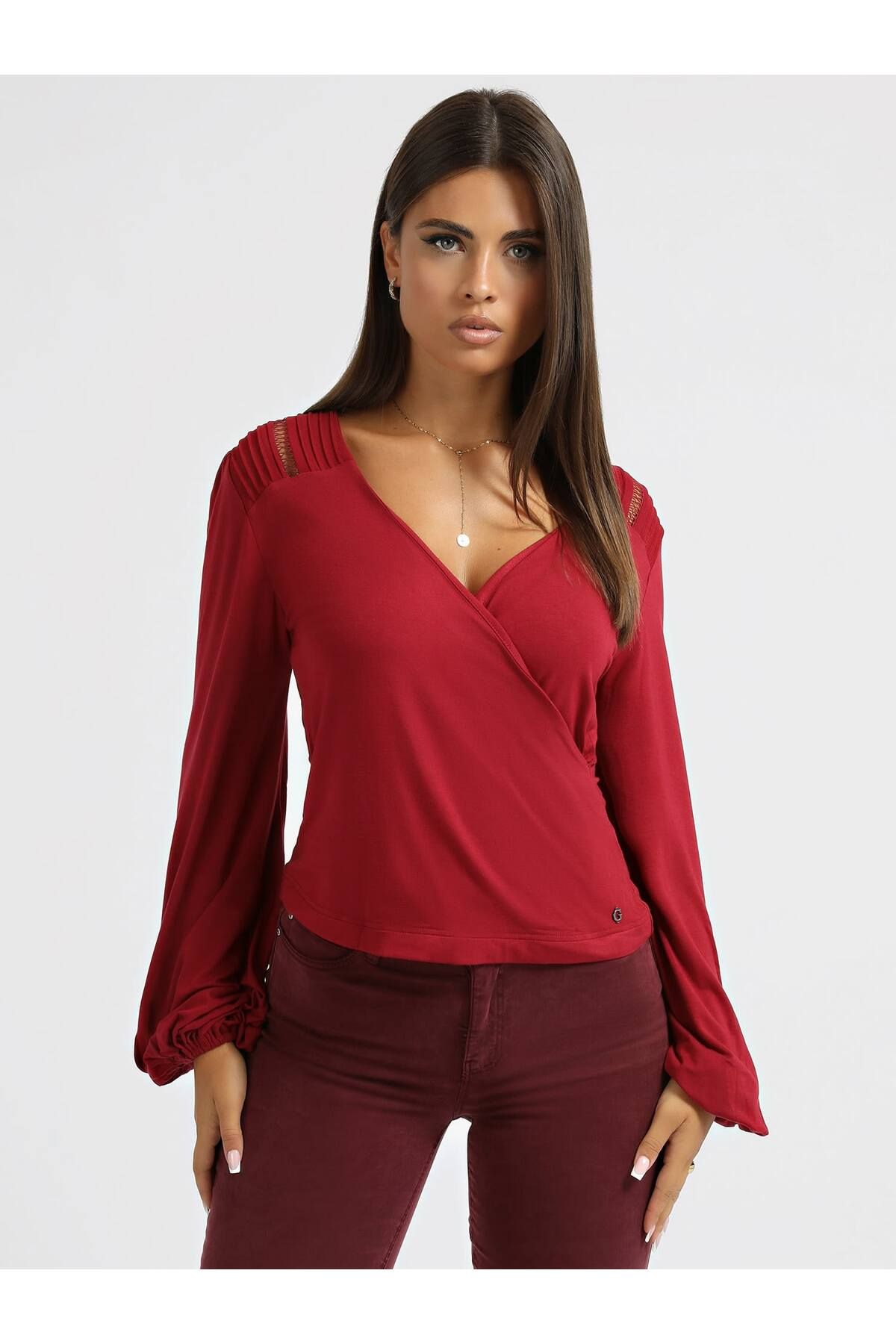 Guess Ls Bianca Kadın T-Shirt