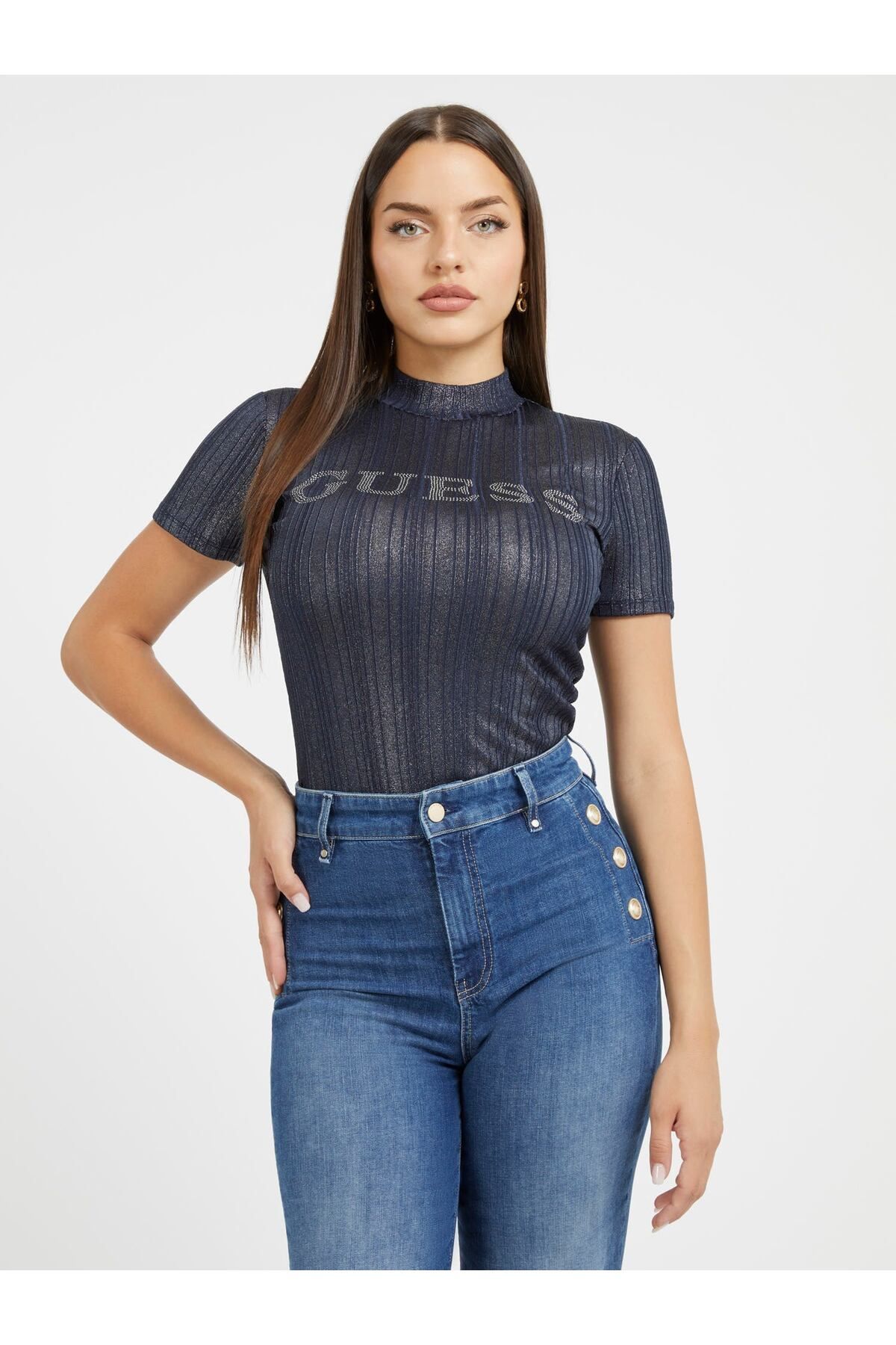 Guess Ss High Kadın T-Shirt