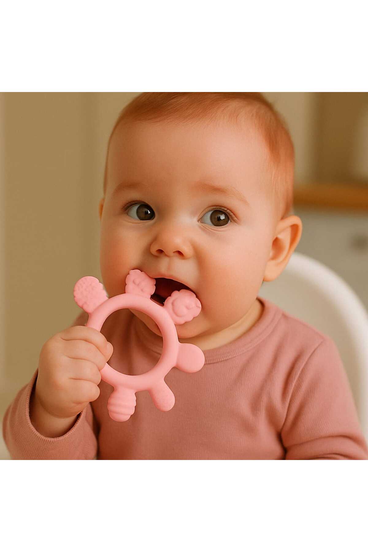 CKM silikon BEBEK DİŞ KAŞIYICI 2Lİ TAVŞAN MODEL PARMAK MODEL DİŞLİK fotoğrafı 2 (önizleme)