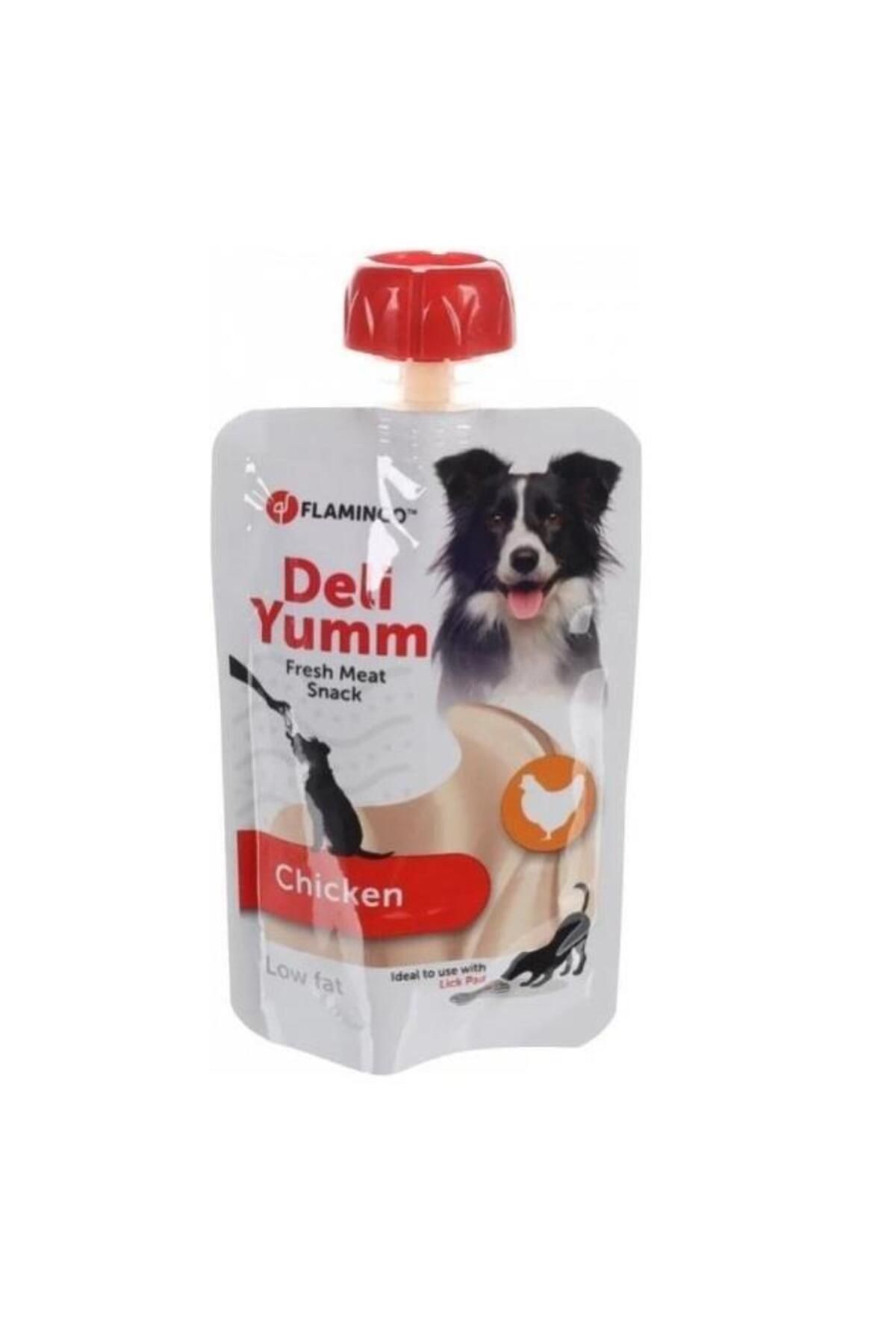 FLAMINGOO Flamingo Deli Yumm Tavuklu Krema Köpek Ödül Maması 90 Gr