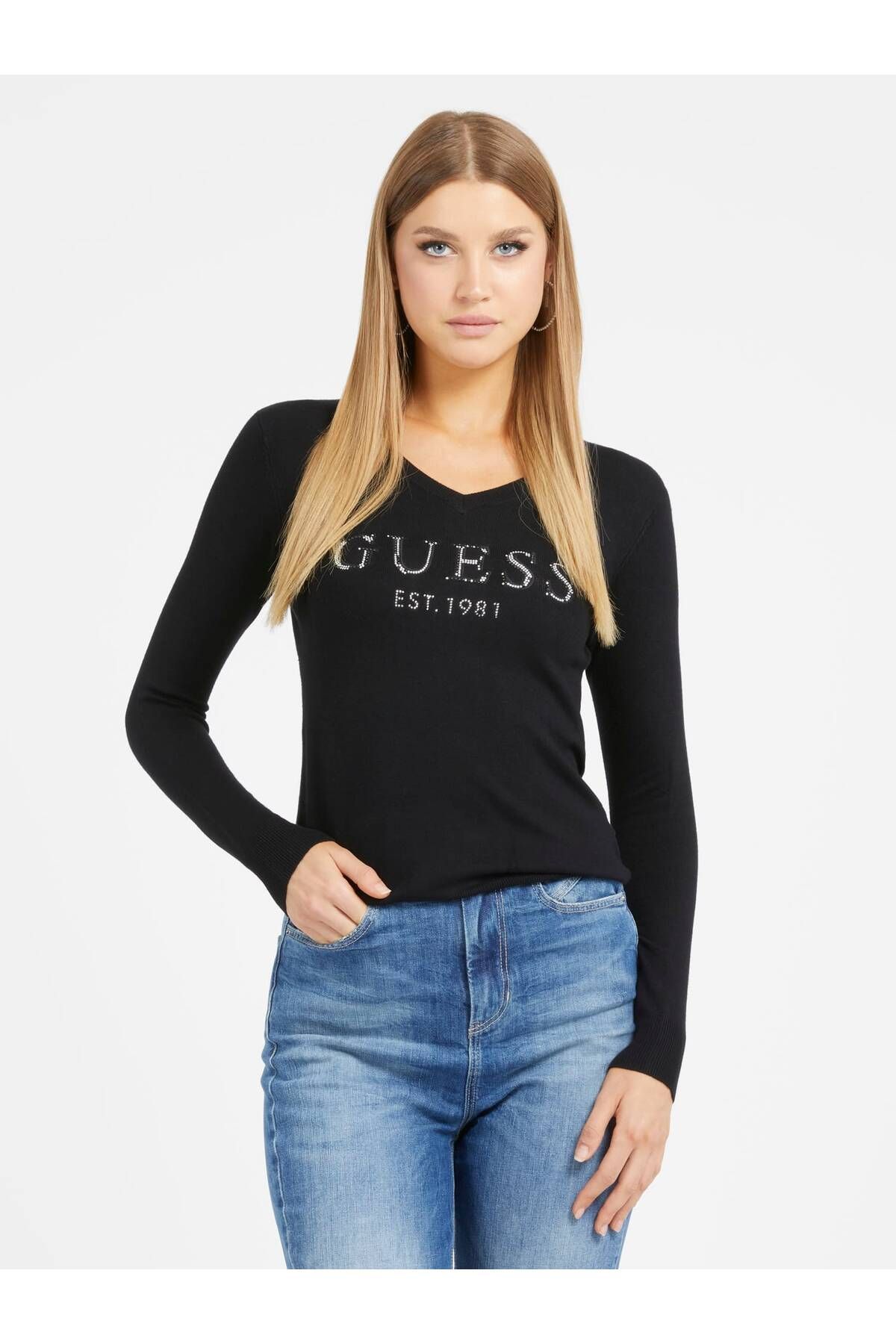 Guess Ls Vn Jade Kadın Kazak