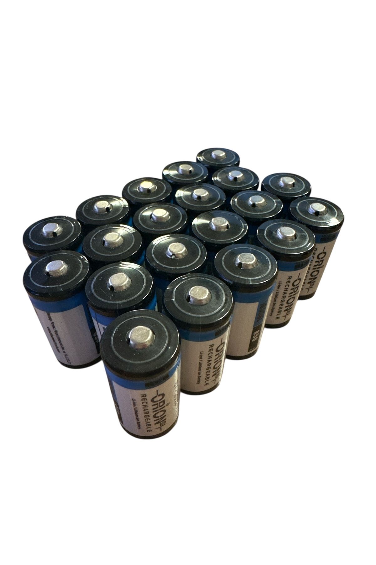 Orion 18350 3.7V 850 mAh 3C Li-ion Pil Başlı - 20 ADET