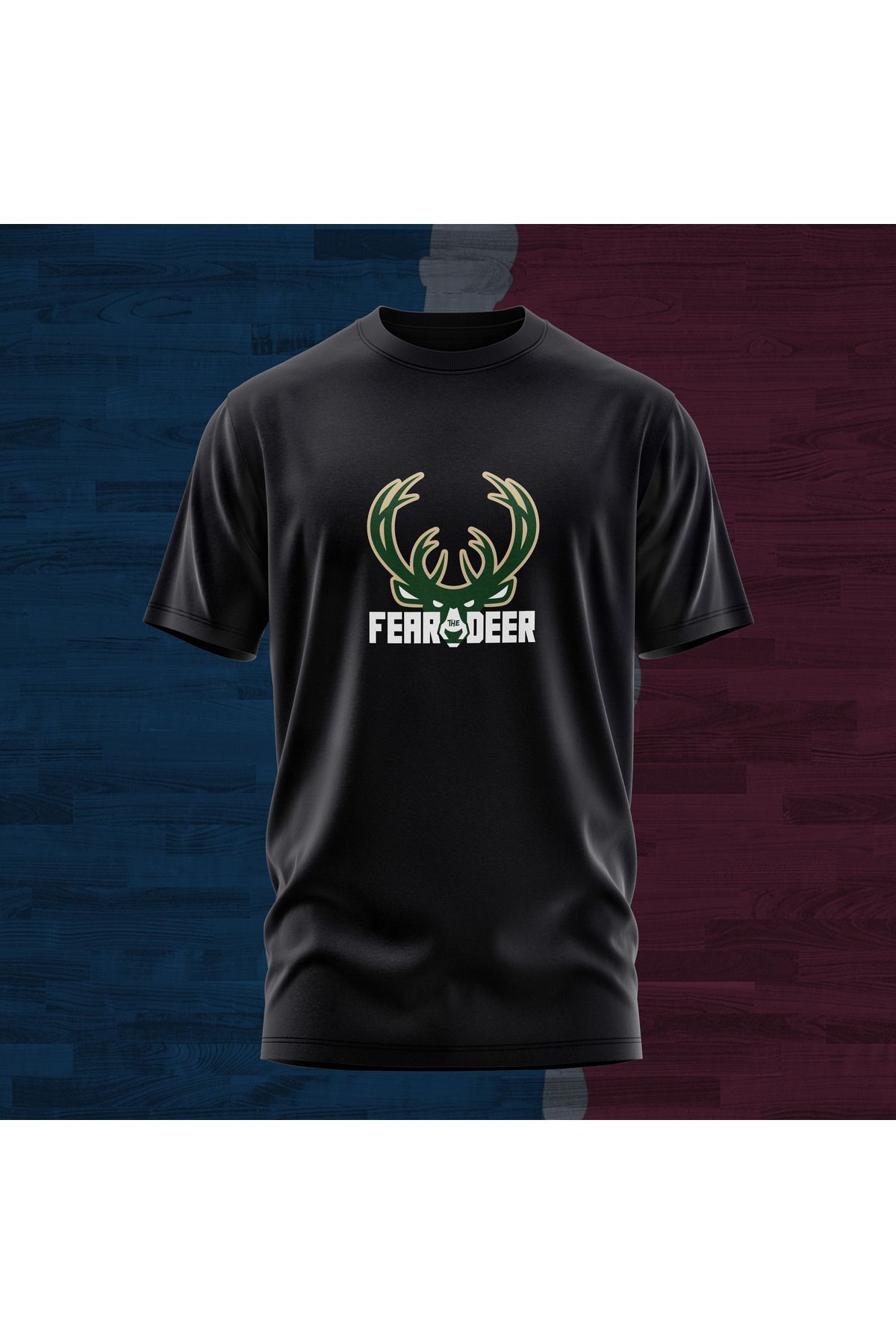 Scudetto T-Shirt Bucks Fear The Deer Unisex Tişört