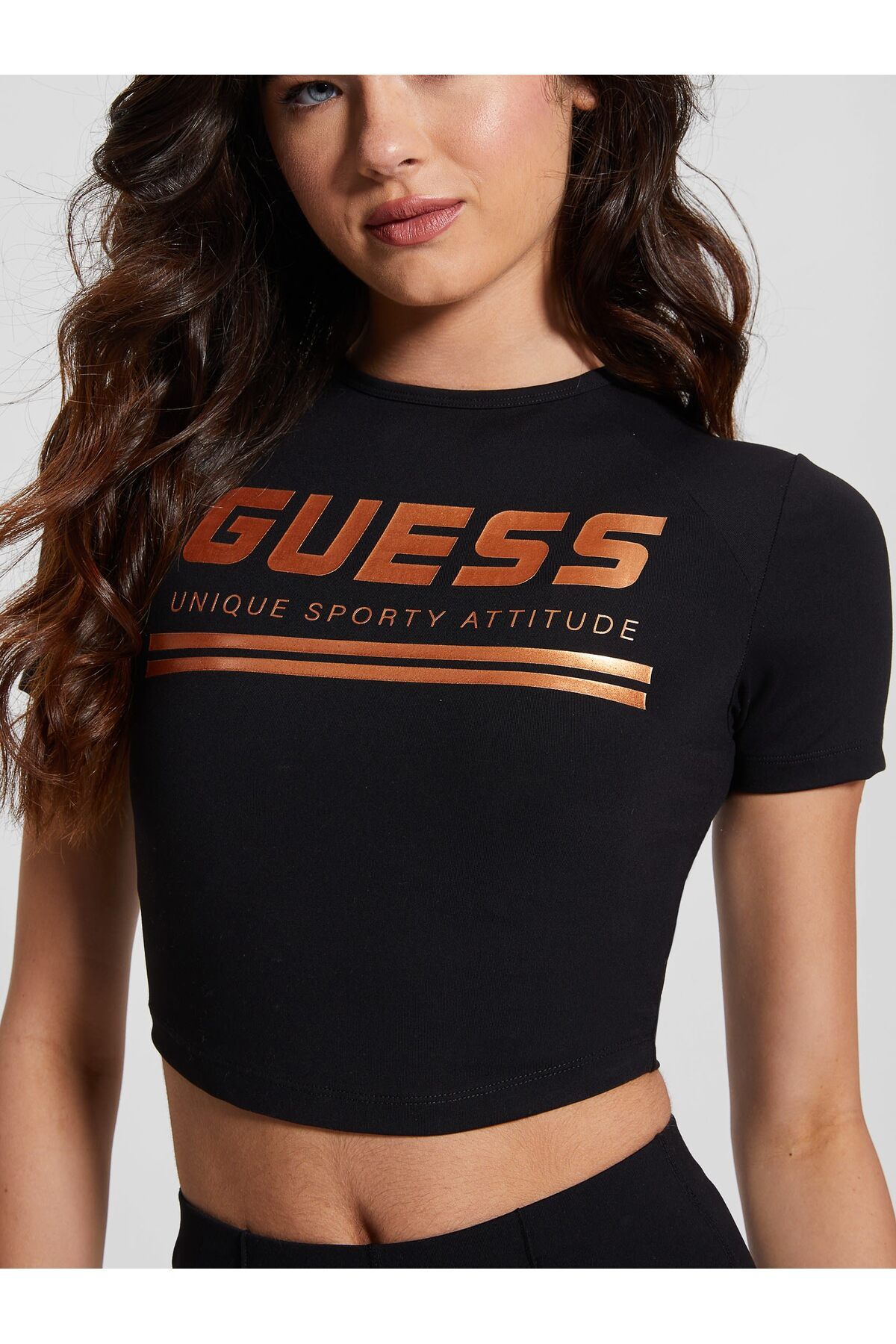 Guess Aggie Kadın Aktif T-Shirt