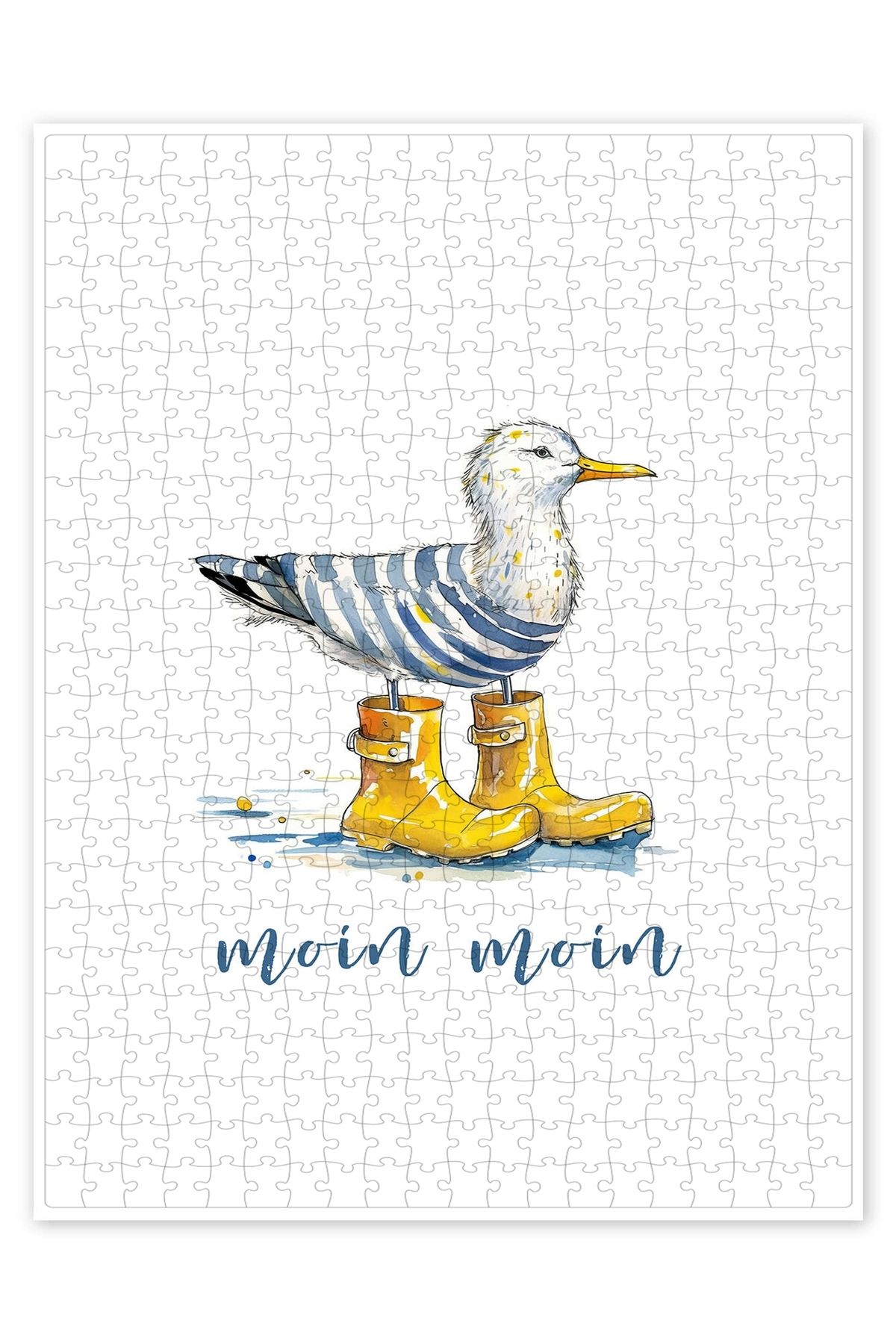 Jeronkarji Moin Moin 500 Parça Puzzle Yapboz Şehir Manzara Temalı Hobilik