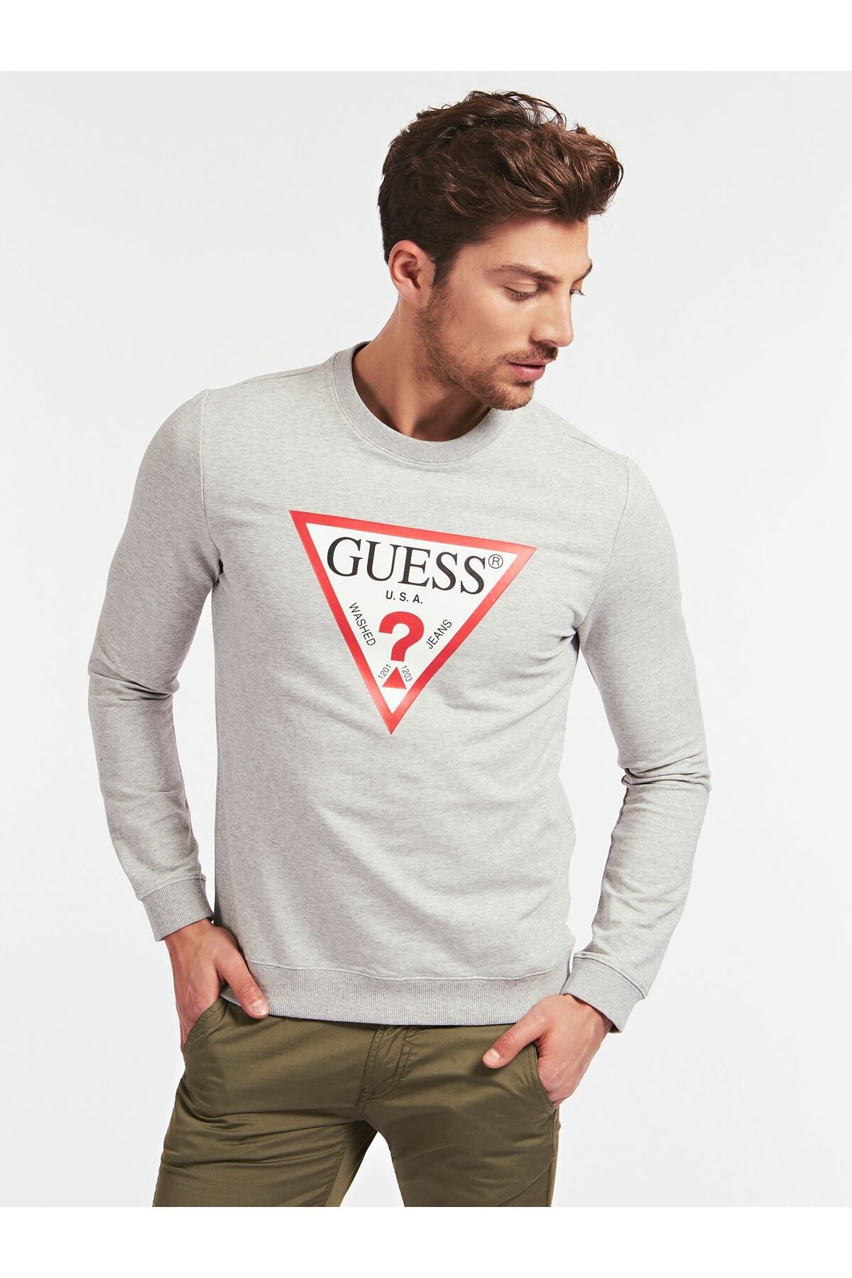 Guess Audley Erkek Sweatshirt