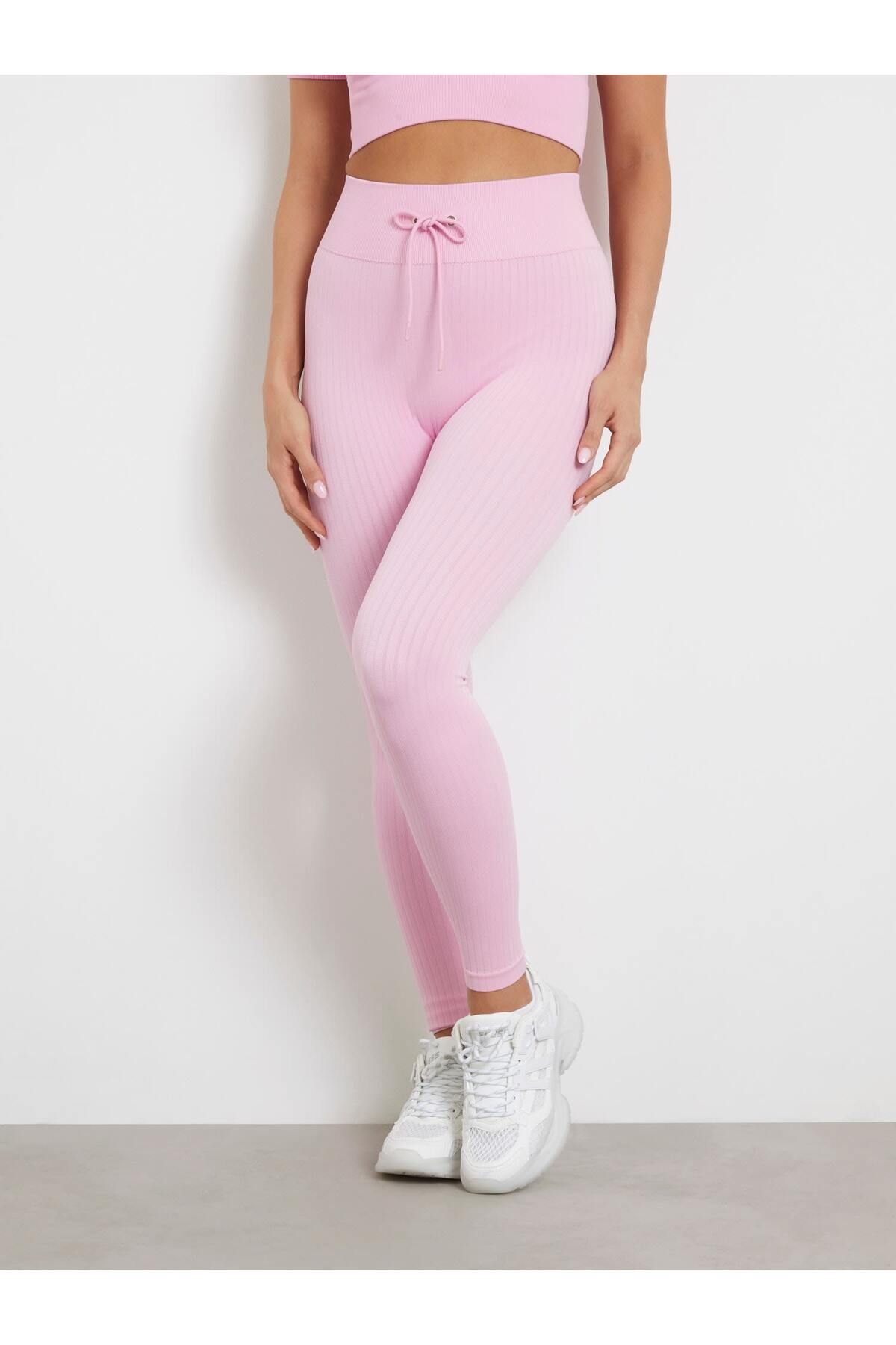 Guess Rib Kadın Aktif Eşofman Altı
