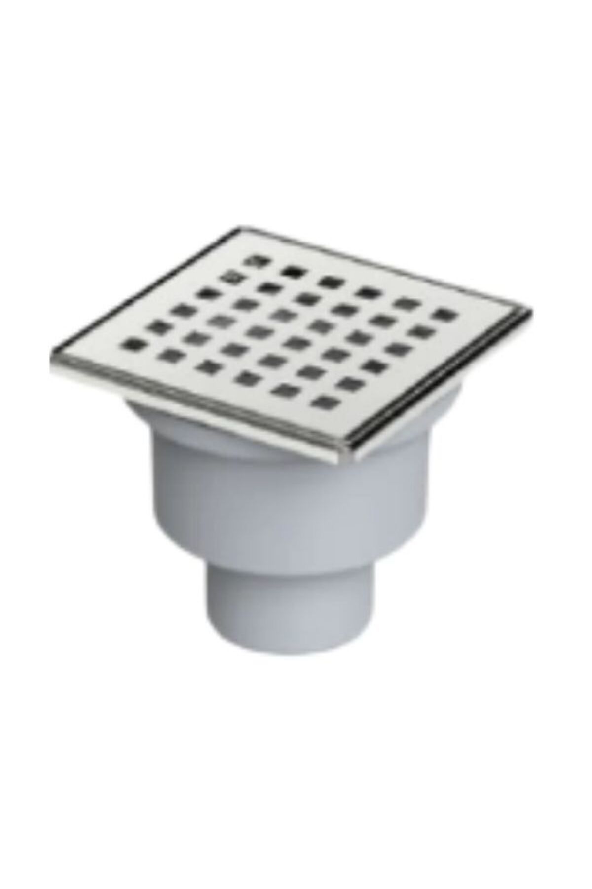 Piyasa 10X10 50'LİK KROM KAPAKLI ALTTAN ÇIKIŞLI (ÇEKVALFLİ)