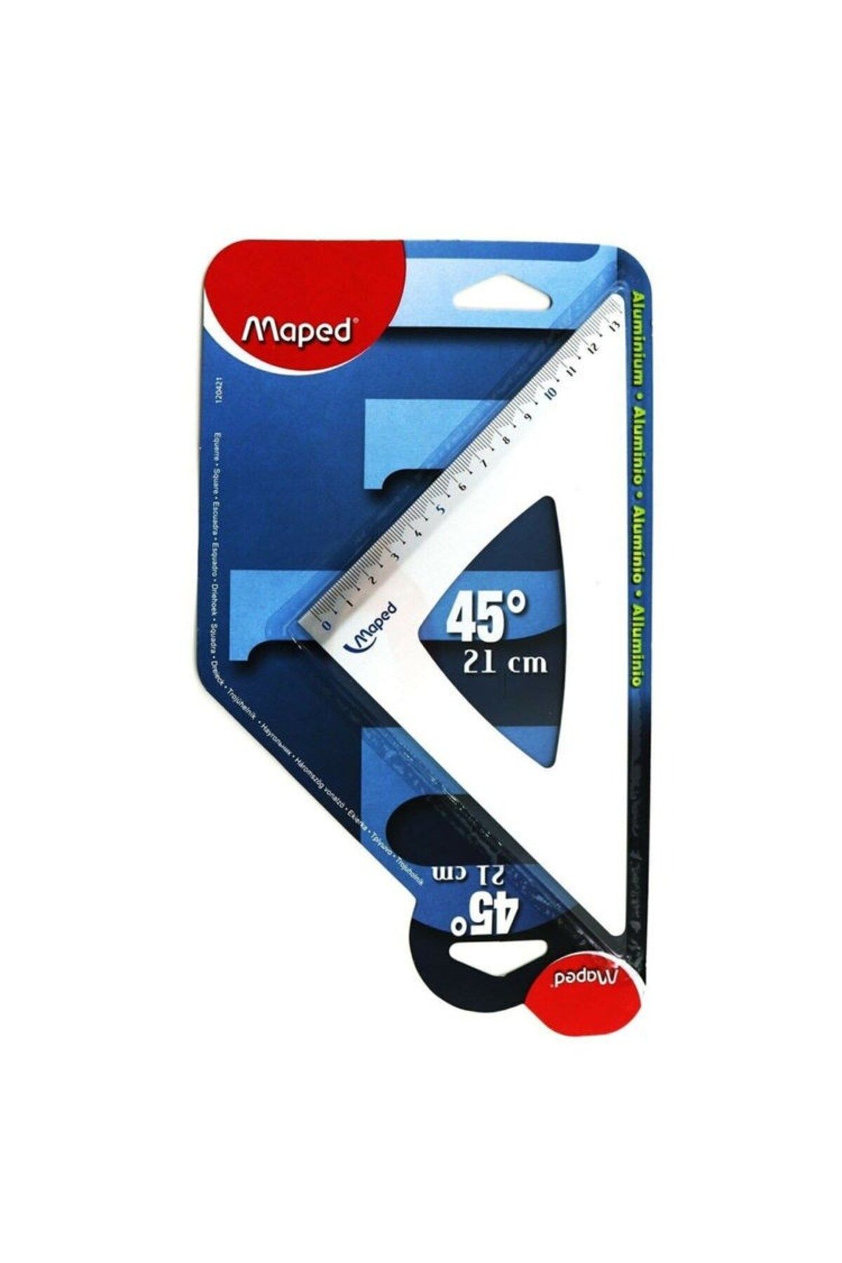 Maped Alüminyum Gönye 45 Derece 21 cm 120421