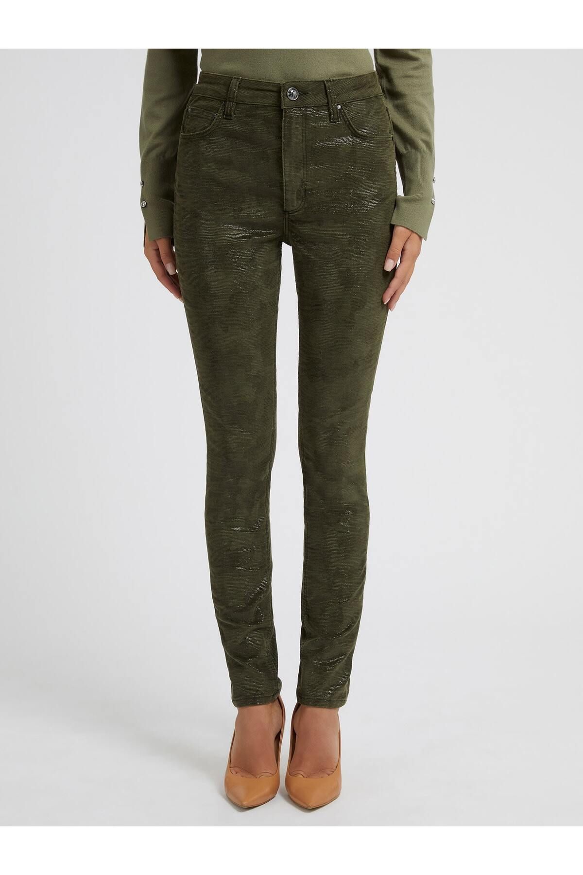 Guess Super Kadın Skinny Fit Pantolon