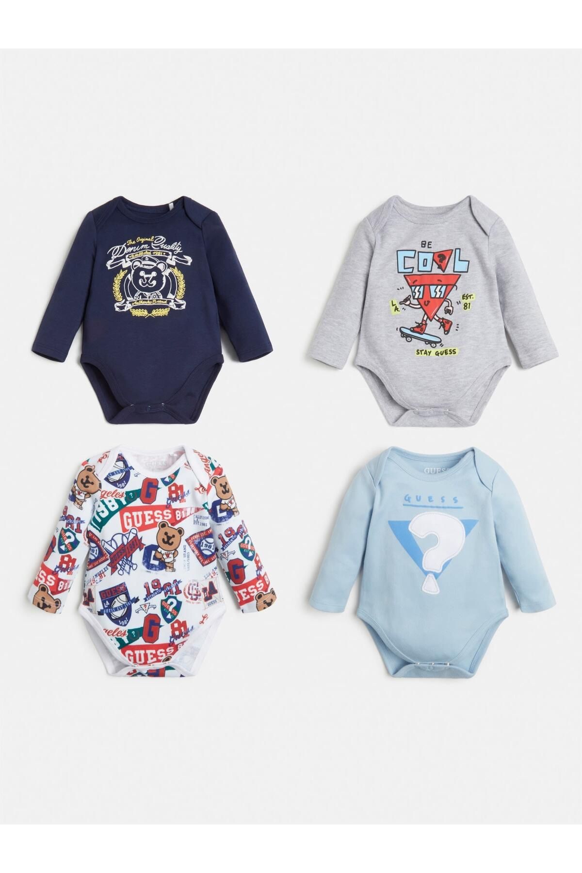 Guess Set Bebek 4'Lü Body Paketi