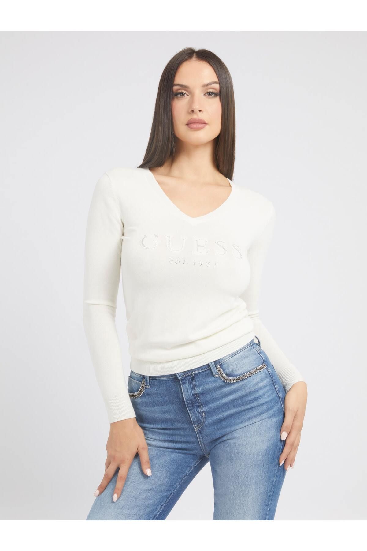 Guess Ls Vn Jade Kadın Kazak