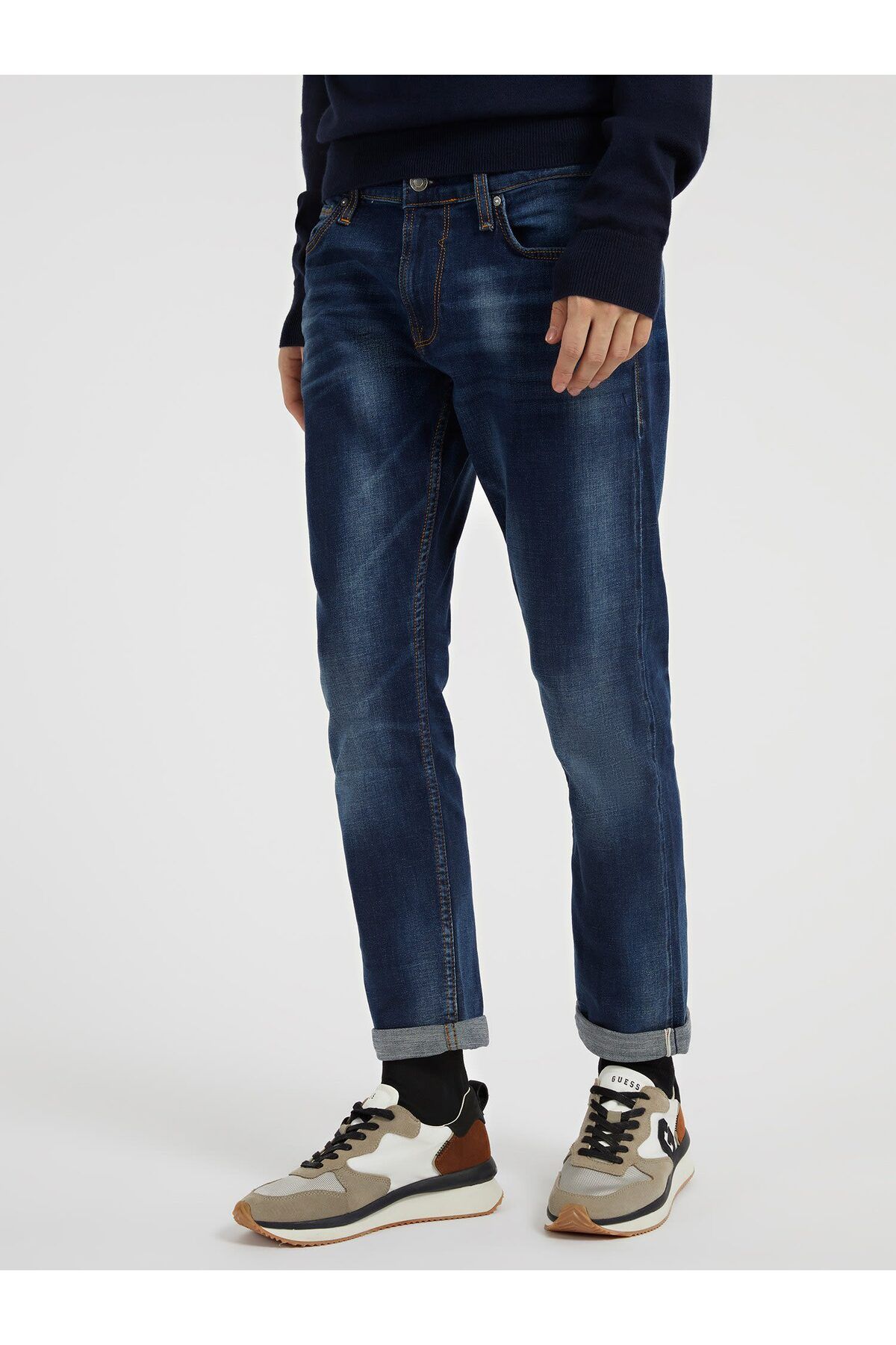 Guess Slim Erkek Slim Fit Jean