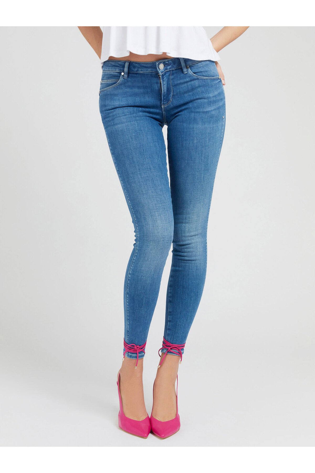 Guess Shaping Kadın Denim Skinny Pantolon