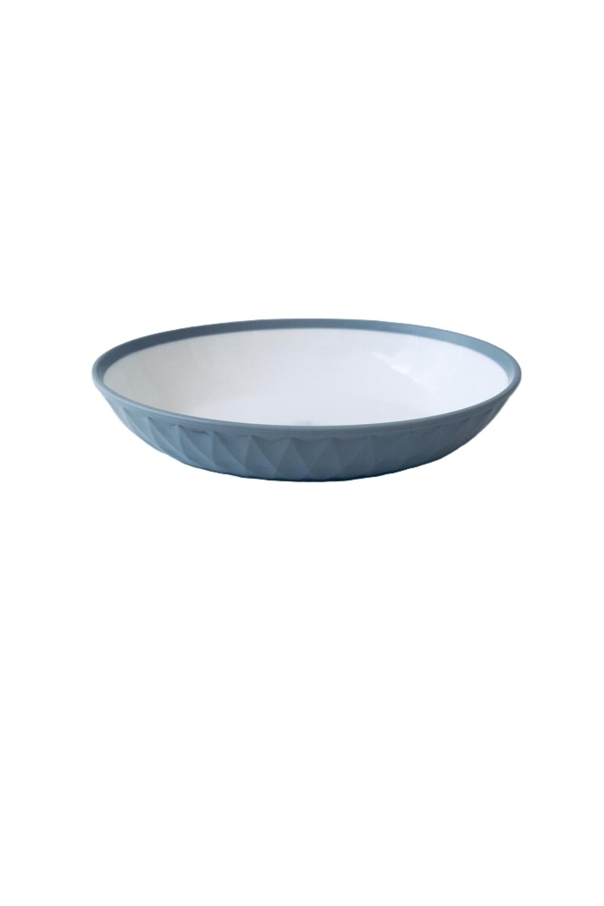 HOBBY LİFE Prizma Kayık Tabak / BPA Free-Gri-1 Adet