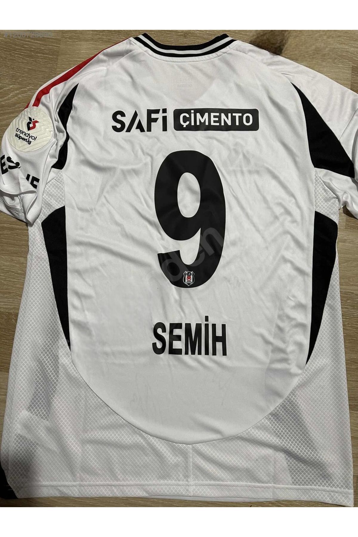 Alaturka Mix 2024/25 вєşíktαş #9 Semih KILIÇSOY Alternatif Forması BEYAZ