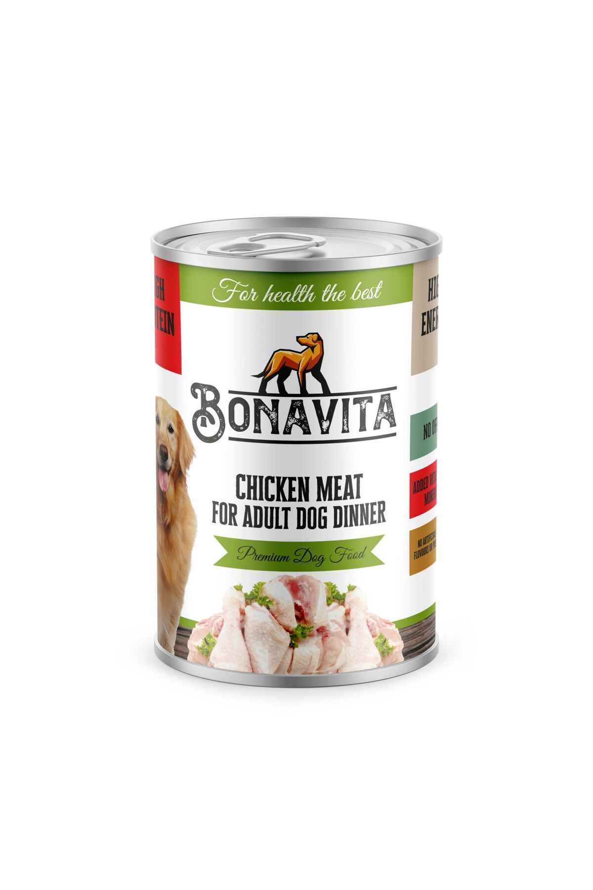 bonavitaa BONAVİTA TAVUK ETLİ YETİŞKİN KÖPEK MAMASI 36 ADET