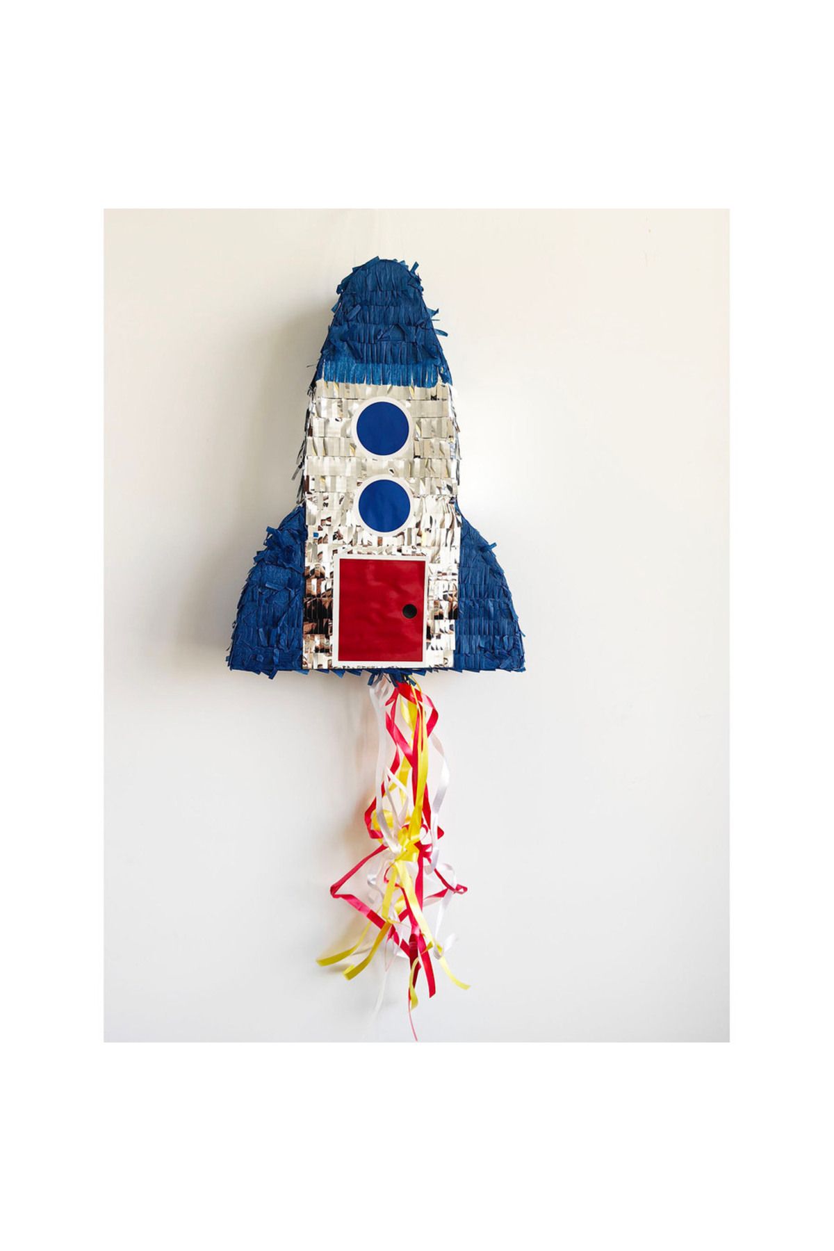 Choice-Rocket 1PC/Box Pull String Rocket Ship Pinata Outer Space Party Decorations for Astronaut Themed Bir 1