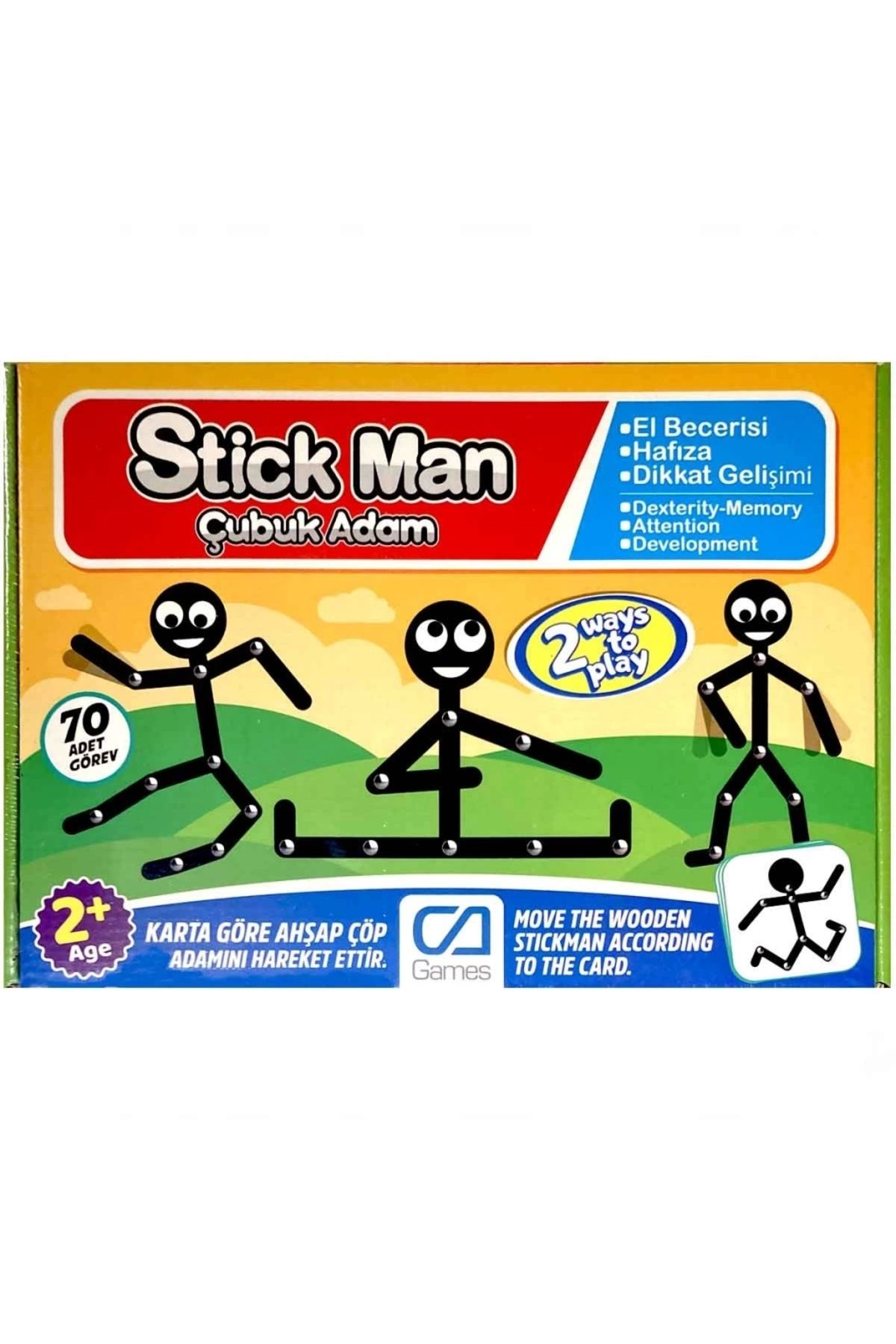 OurStyles Stick Man Çubuk Adam Kutu Oyunu