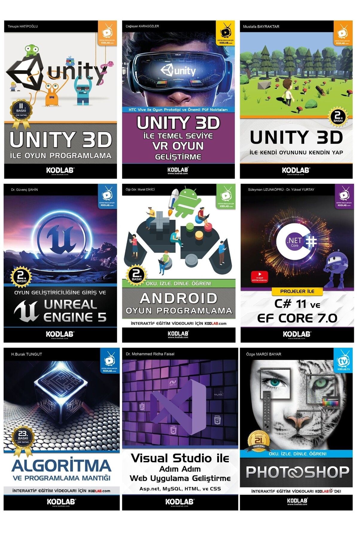 Kodlab Yayın Dağıtım MEGA OYUN PROGRAMLAMA SETİ