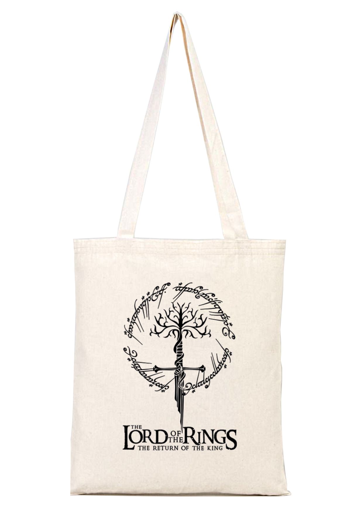 iyi fikirler LOTR Yüzüklerin Efendisi Bez Omuz Çantası