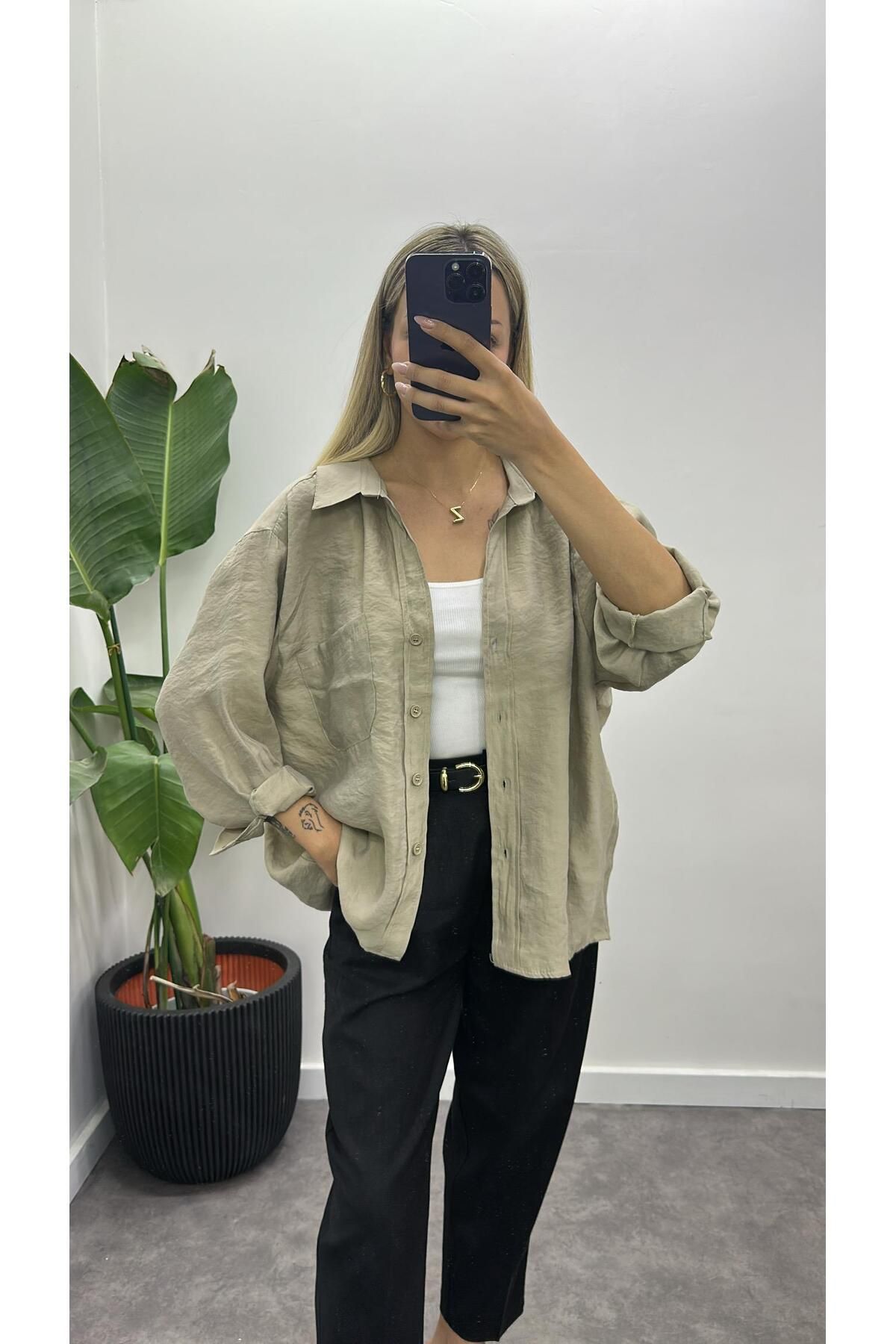 Acar Boutique Oversize Lüks Gömlek