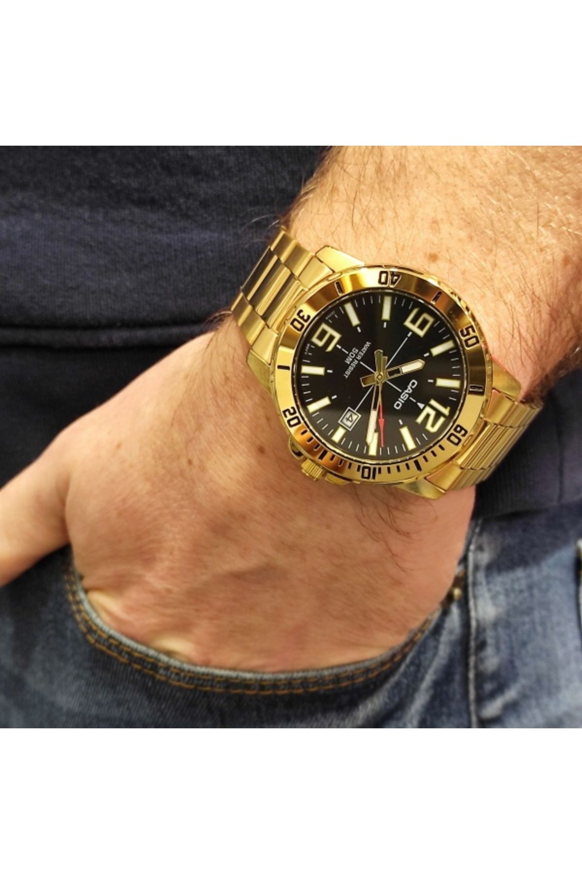Casio-Ceas Barbati, Casio, Collection MTP-VD MTP-VD01G-1B 2
