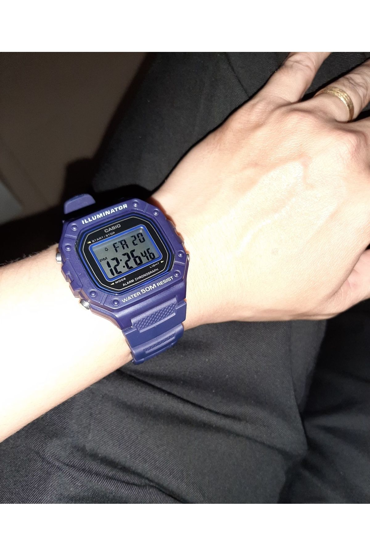 Casio-Ceas Barbati, Casio, Collection W-21 W-218H-2A 4