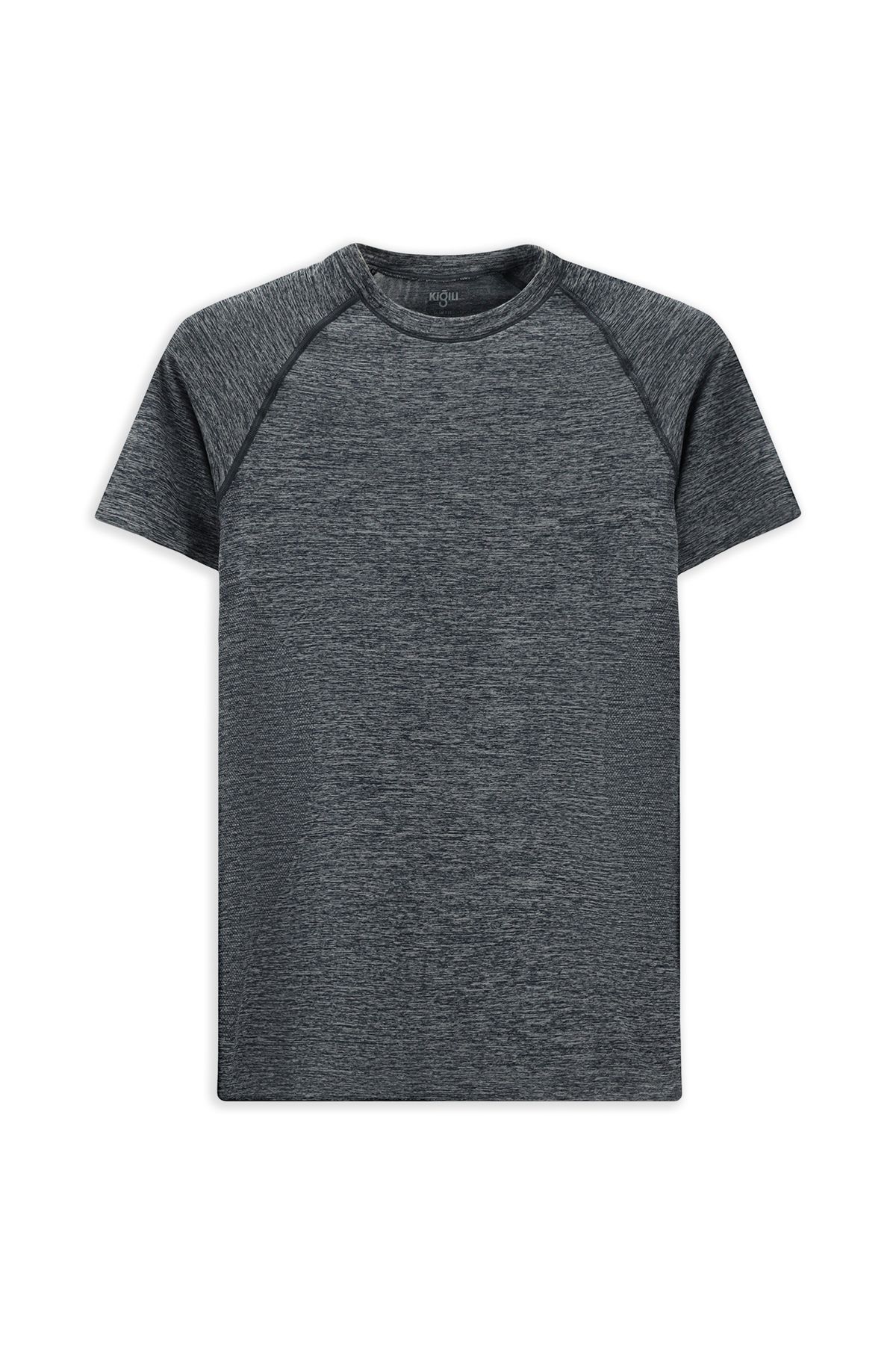 Kiğılı Slim Fit Düz Bisiklet Yaka Tişört