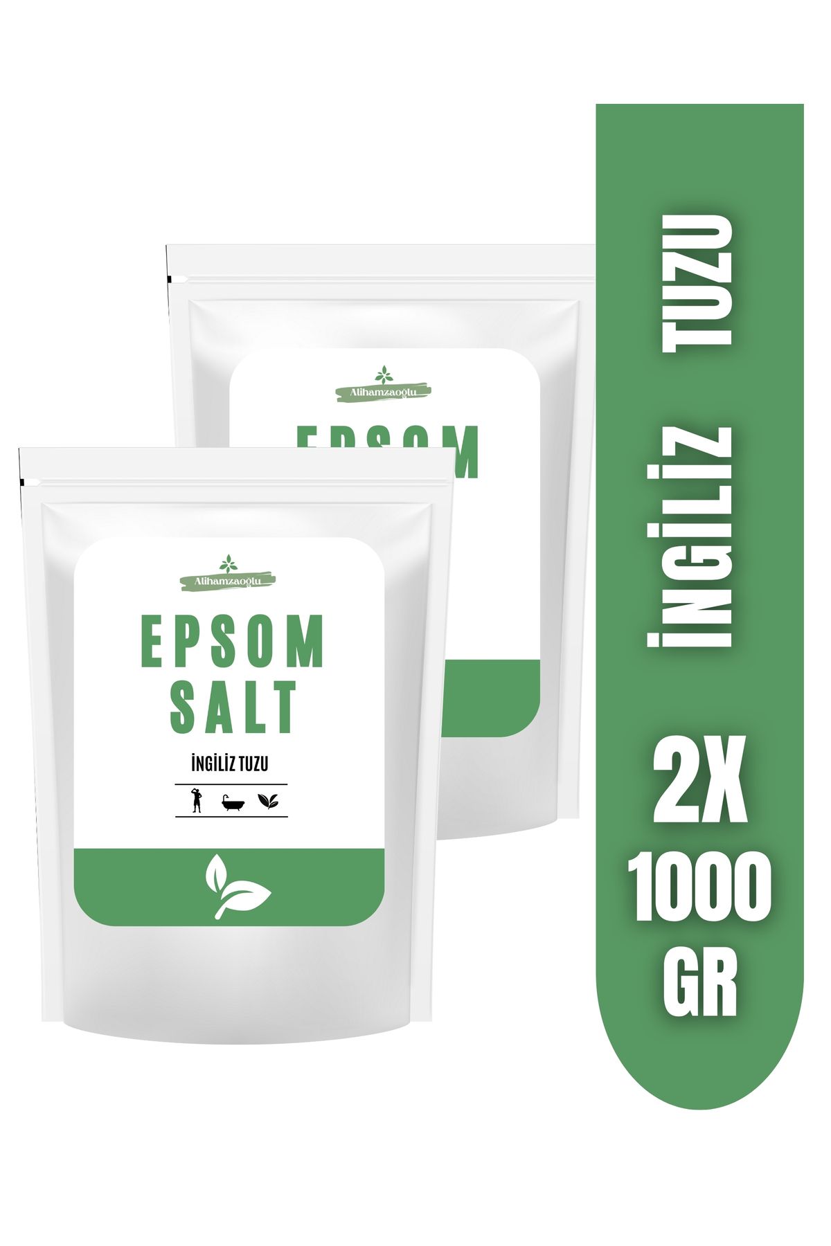 Alihamzaoğlu Epsom Salt İngiliz Tuzu 2000 Gr