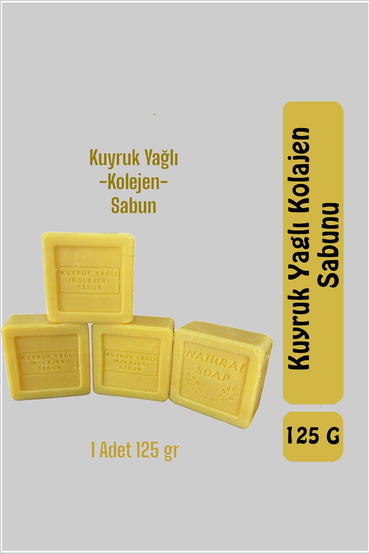CALMİRA Kuyruk Yağlı Kolajen Sabunu 125 g