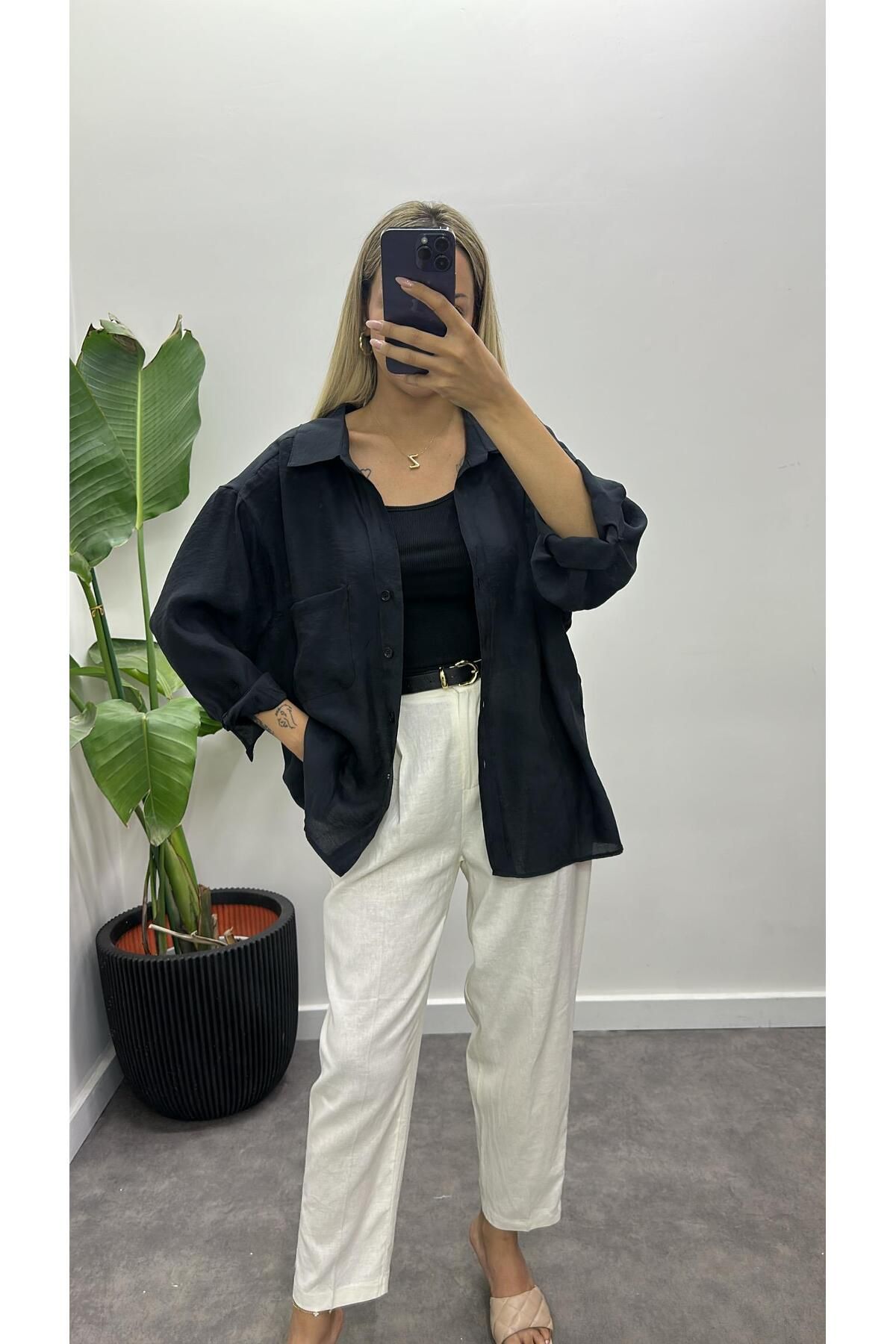 Acar Boutique Oversize Lüks Gömlek