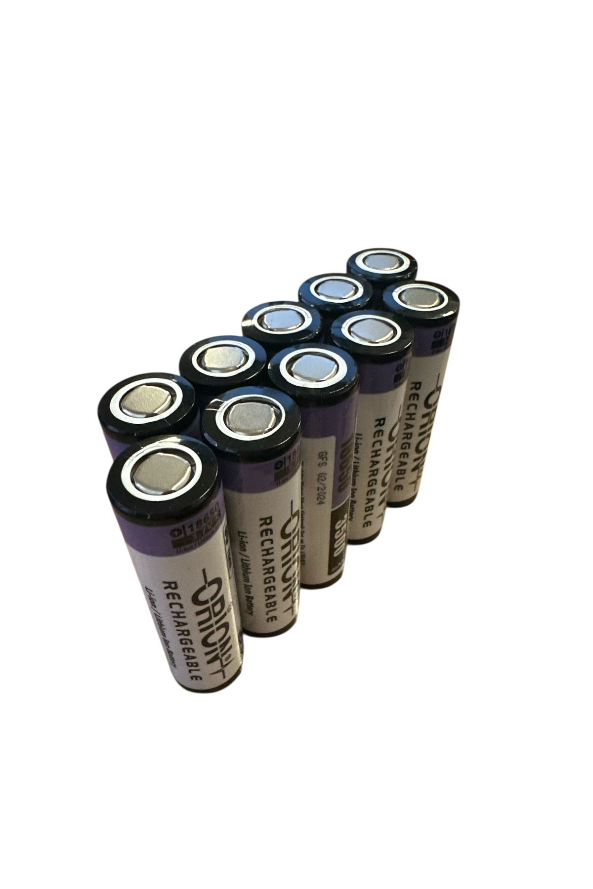 Orion 18650 3.6V 3500 mAh 3C Li-ion Pil - 10 ADET