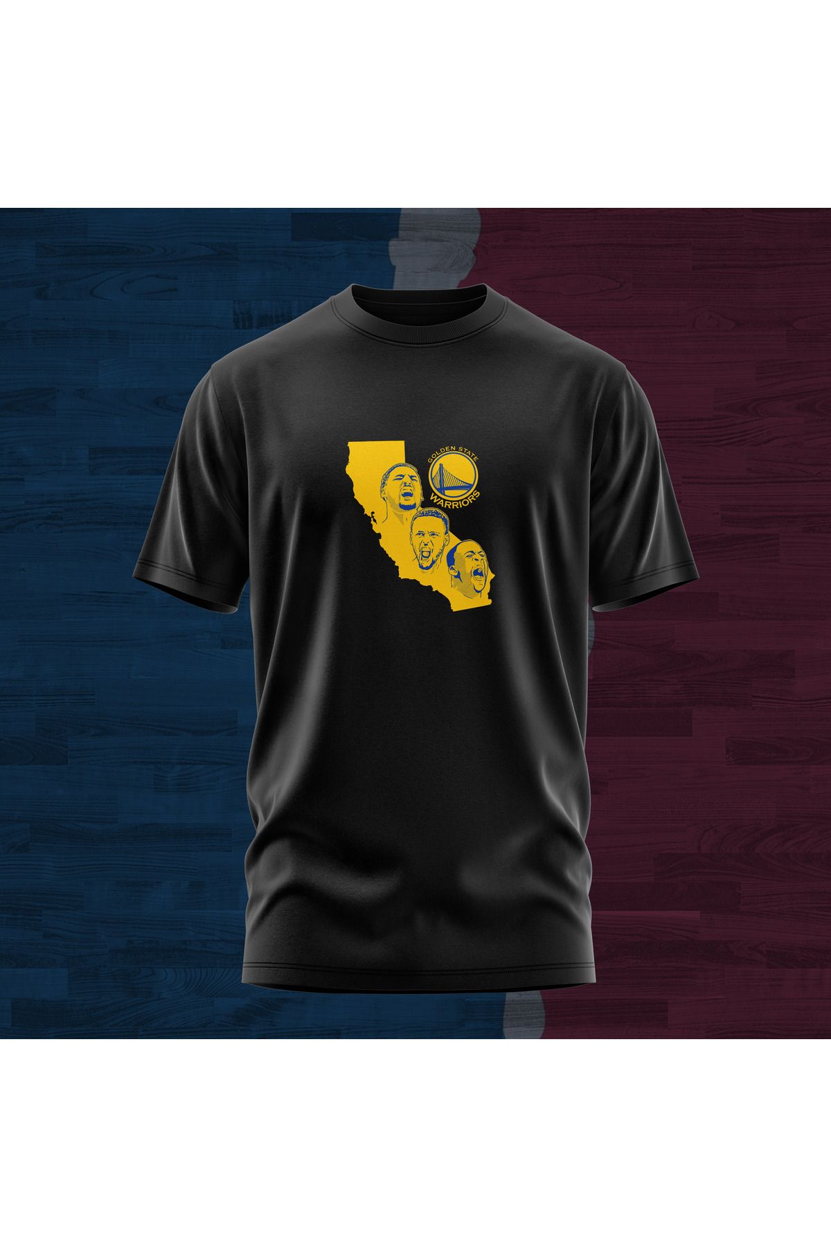 Scudetto T-Shirt Golden State Golden Trio Unisex Tişört