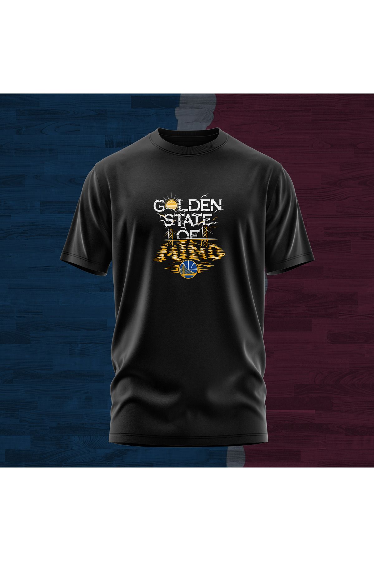 Scudetto T-shirt Golden State State Of Mind Unisex Tişört