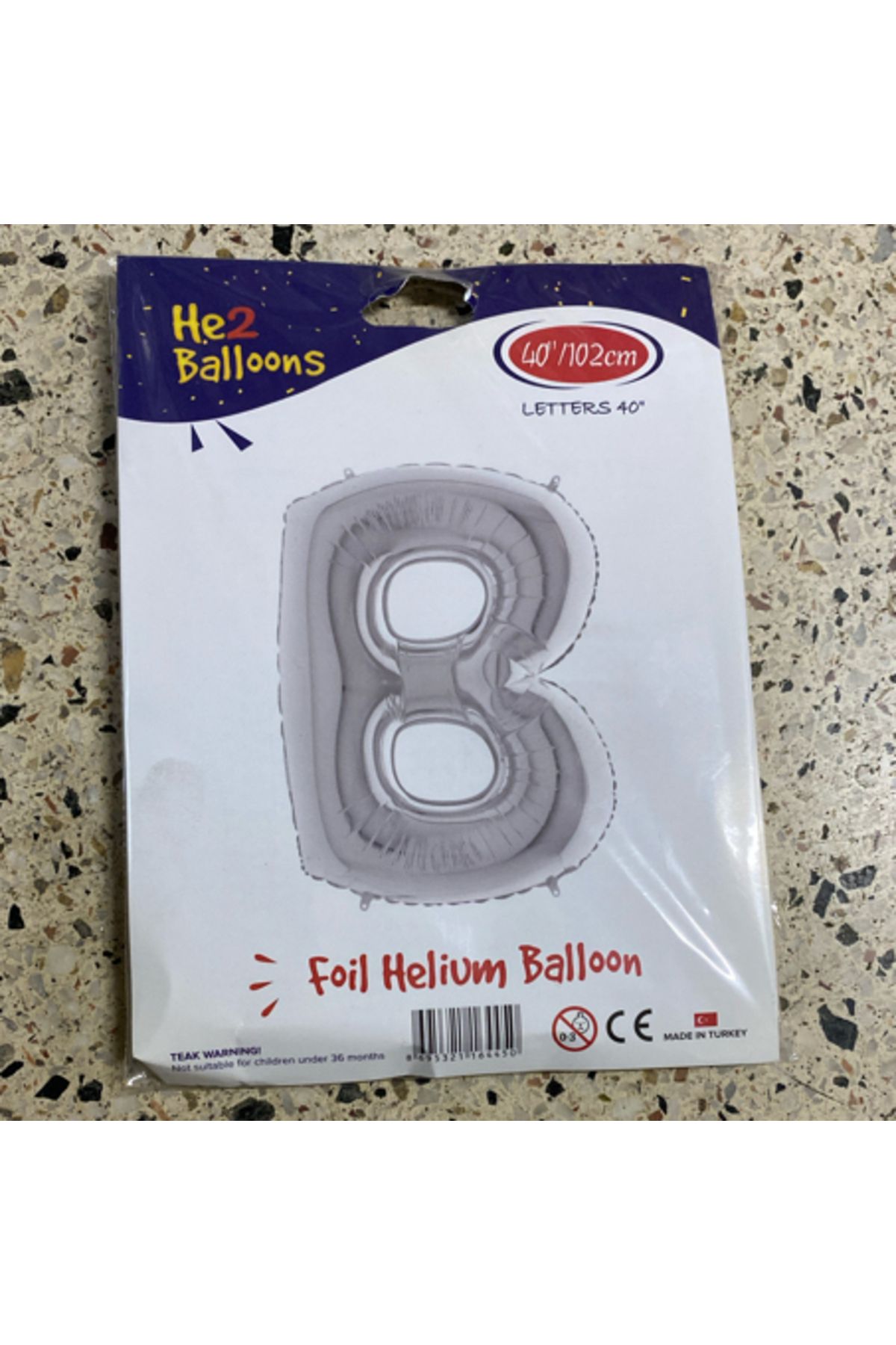 Ta-Fu Global B - GÜMÜŞ HELYUM BALON