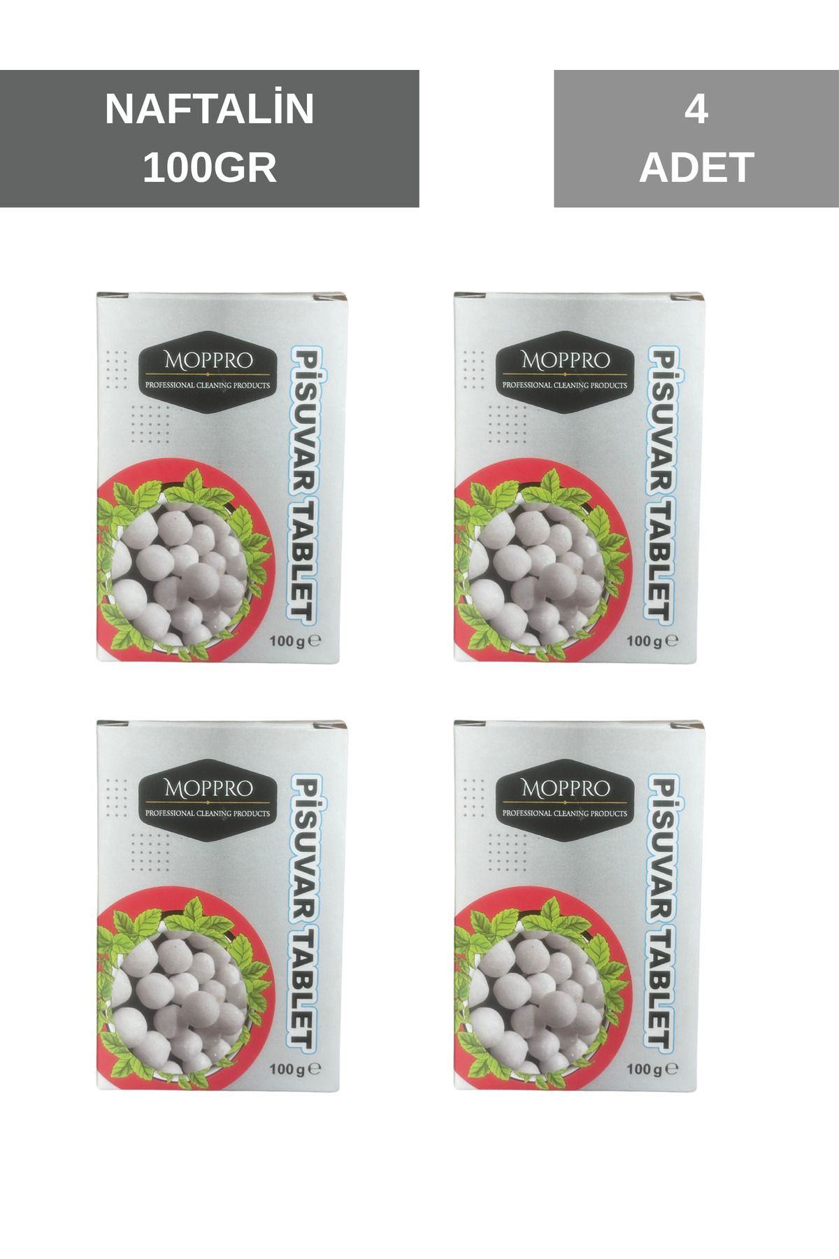 Lider Naftalin Tablet 4x100gr